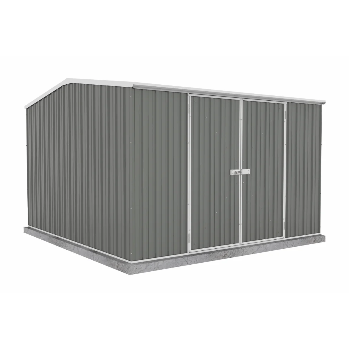 Absco | 10x10x7 ft Premier Metal Storage Shed