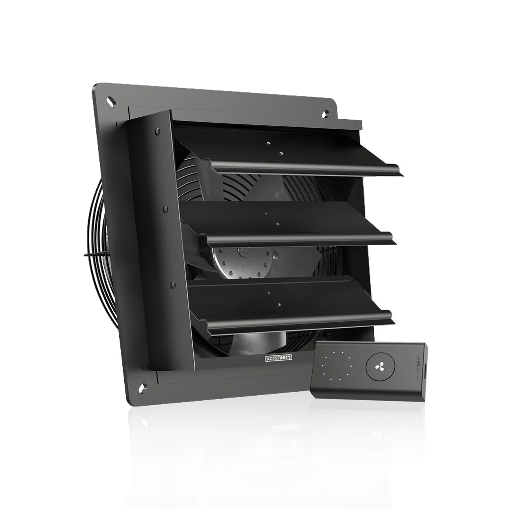 AC Infinity | AIRLIFT Shutter Exhaust Ventilation Fan With Speed Controller