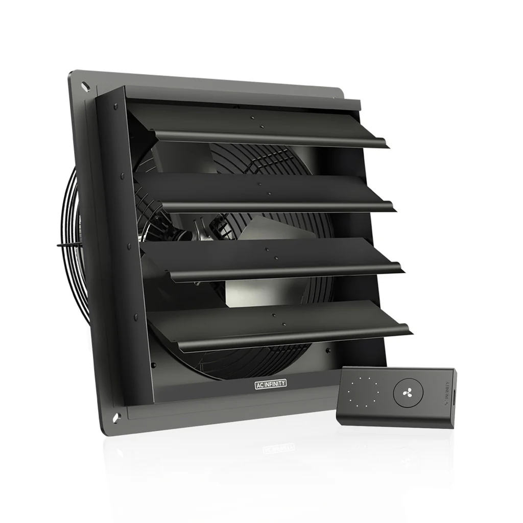 AC Infinity | AIRLIFT Shutter Exhaust Ventilation Fan With Speed Controller - Image 8