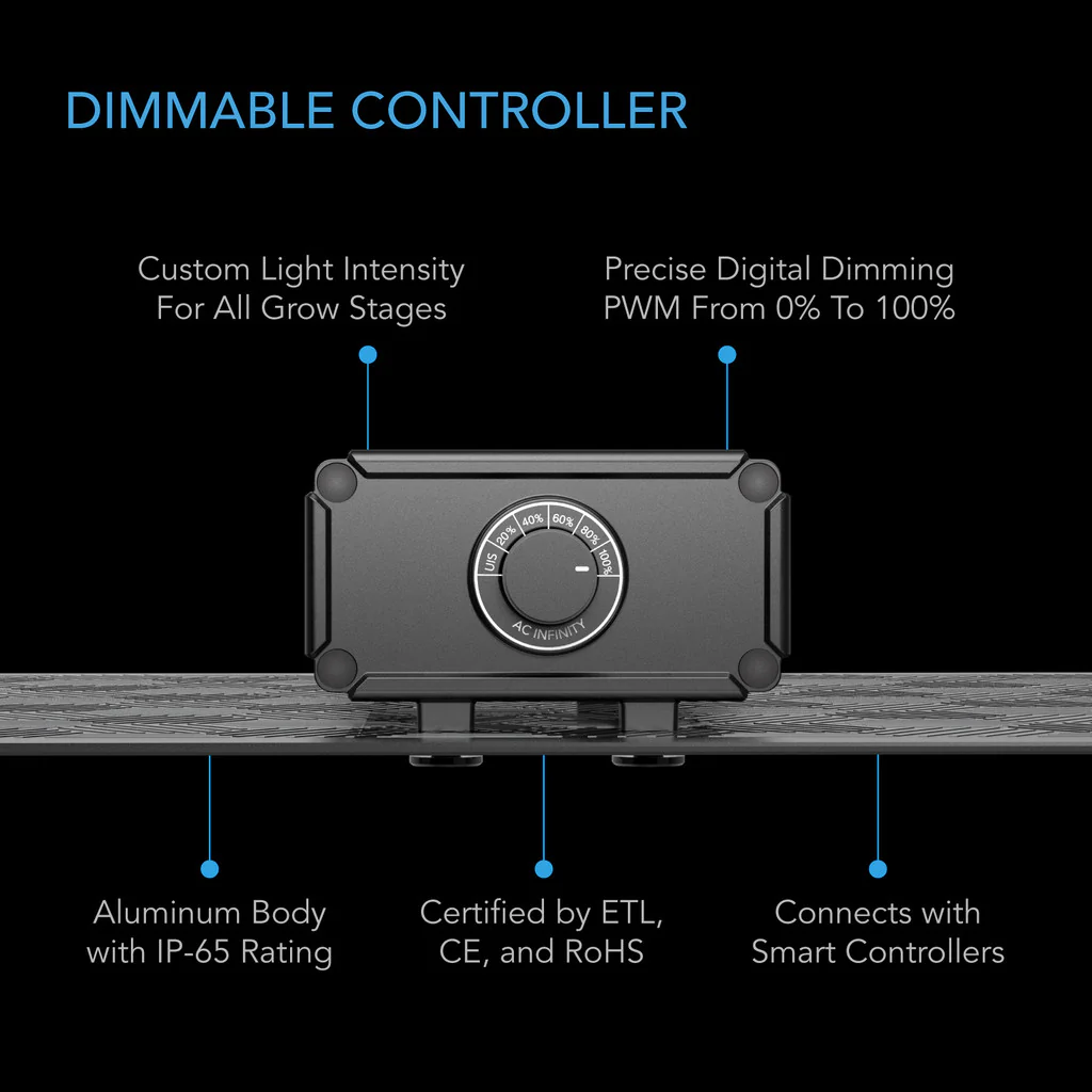AC Infinity | IONBOARD Full Spectrum LED Grow Light with Samsung® LM301H Diodes - Image 13