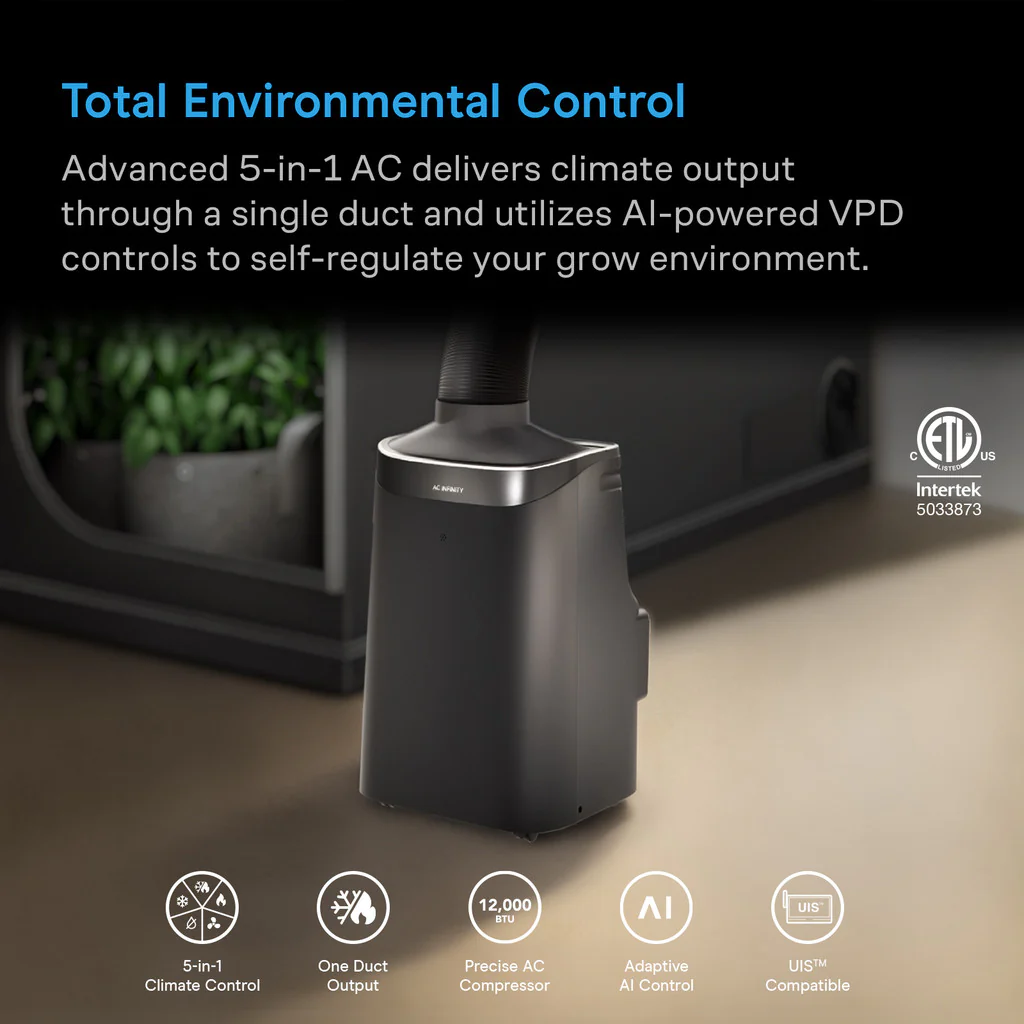 AC Infinity I TERRAFORM Series - Professional All-In-One Climate Control A/C - One-Duct Auto Switching - Image 2