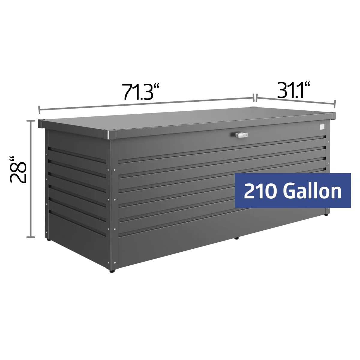 Biohort | 210 Gallon LeisureTime Deck Box - Image 17