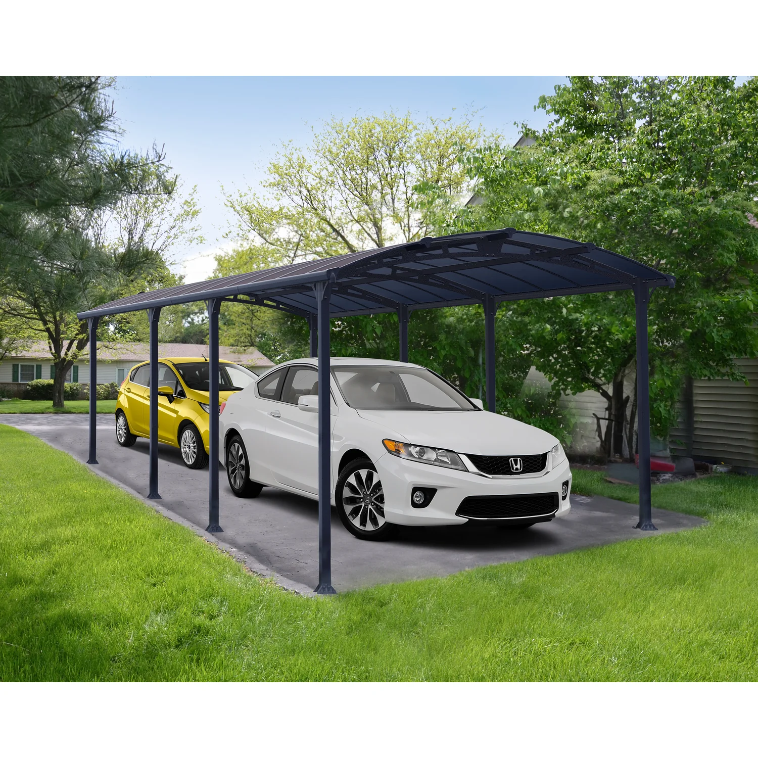 Palram - Canopia | Arcadia 5000 Carport 12x28x8 ft - Image 8
