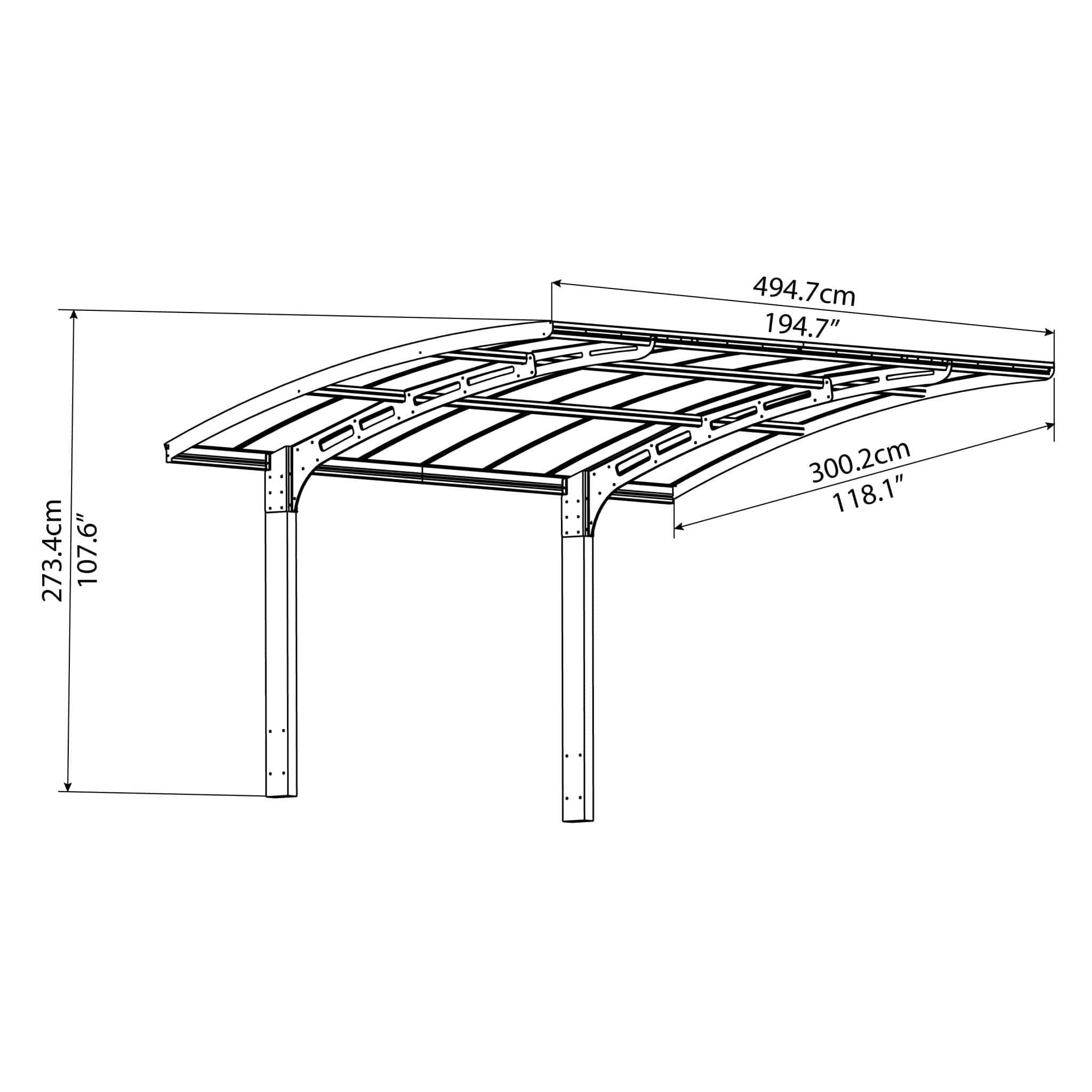Palram - Canopia | Arizona Carport - Image 16
