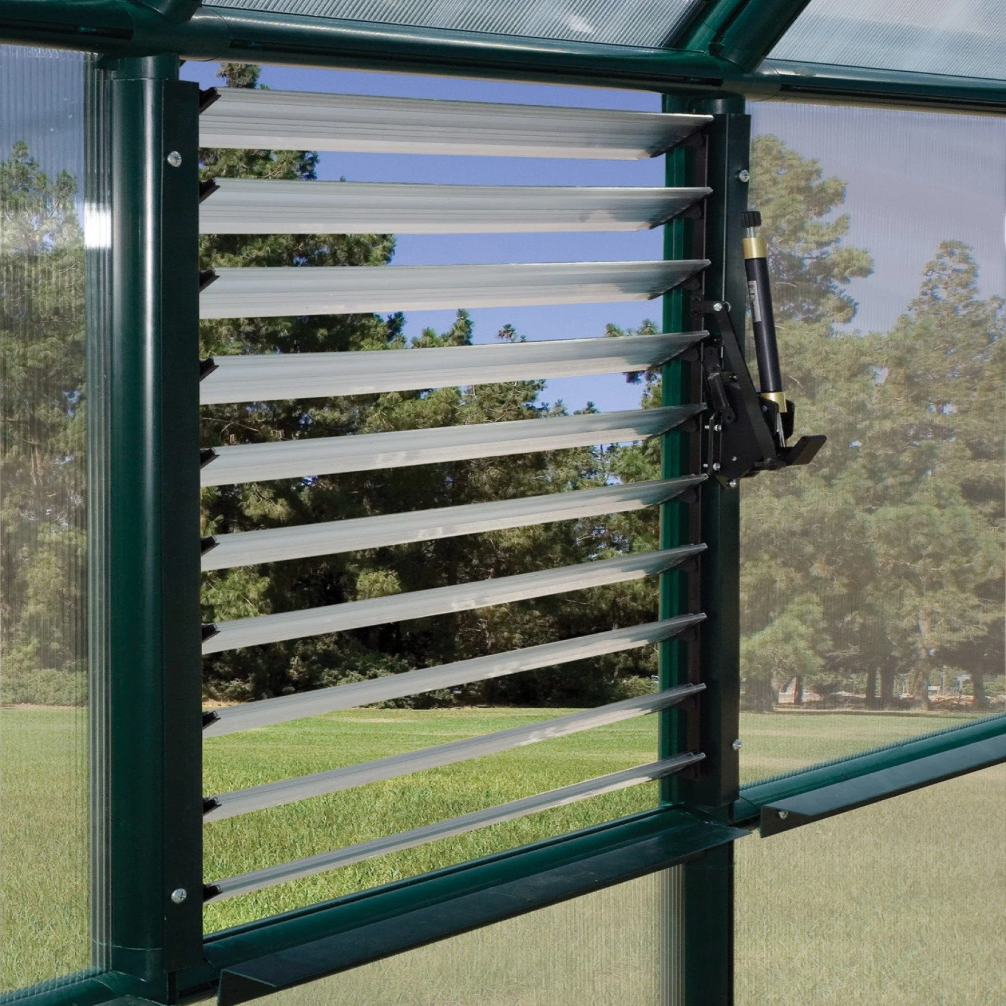 Palram - Canopia | Automatic Louver Window Opener for Nature Series (Mythos, Hybrid, Essence), Americana greenhouses - Image 3