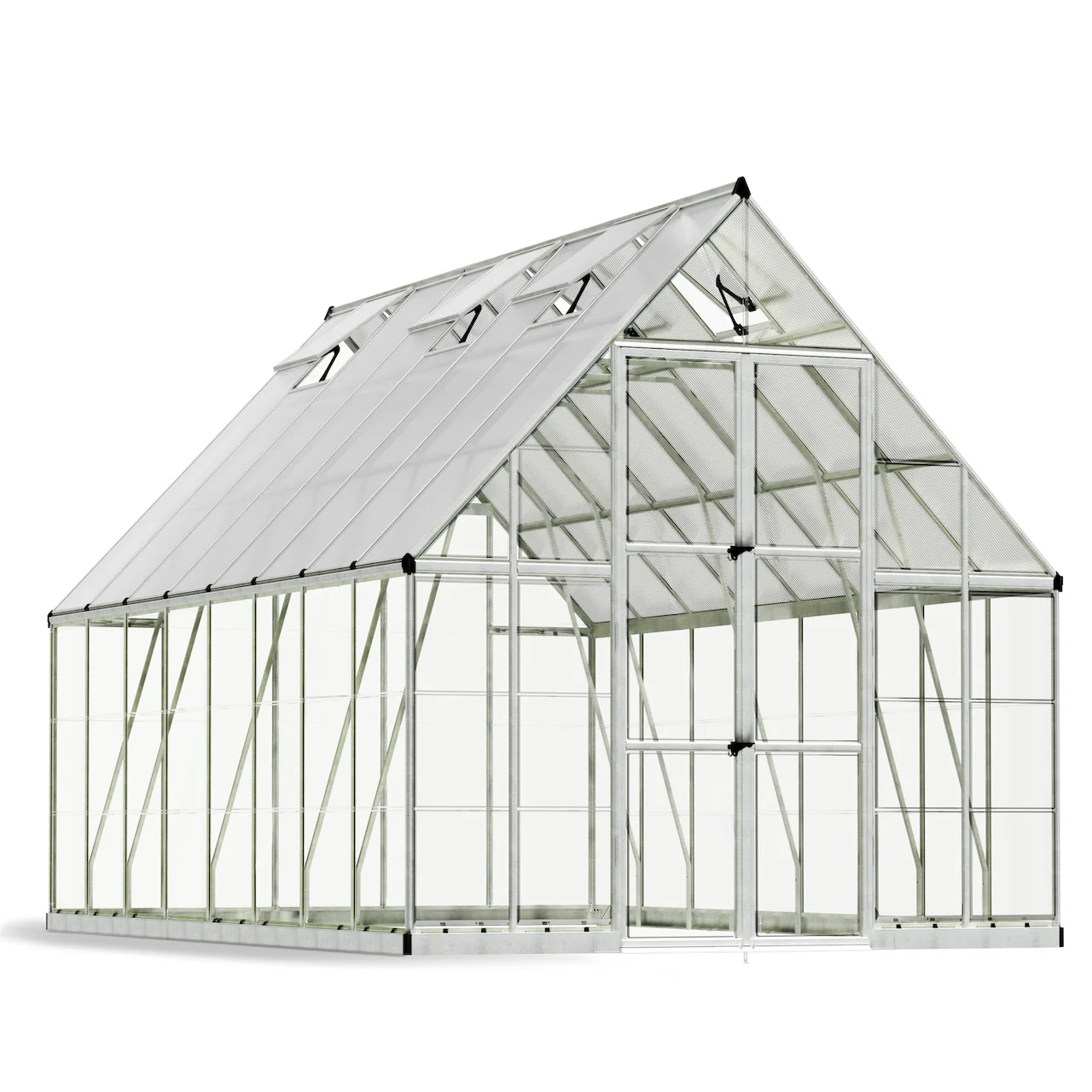 Palram - Canopia | Balance Greenhouse Kit With Clear 0.8mm Polycarbonate Glazing - Image 36