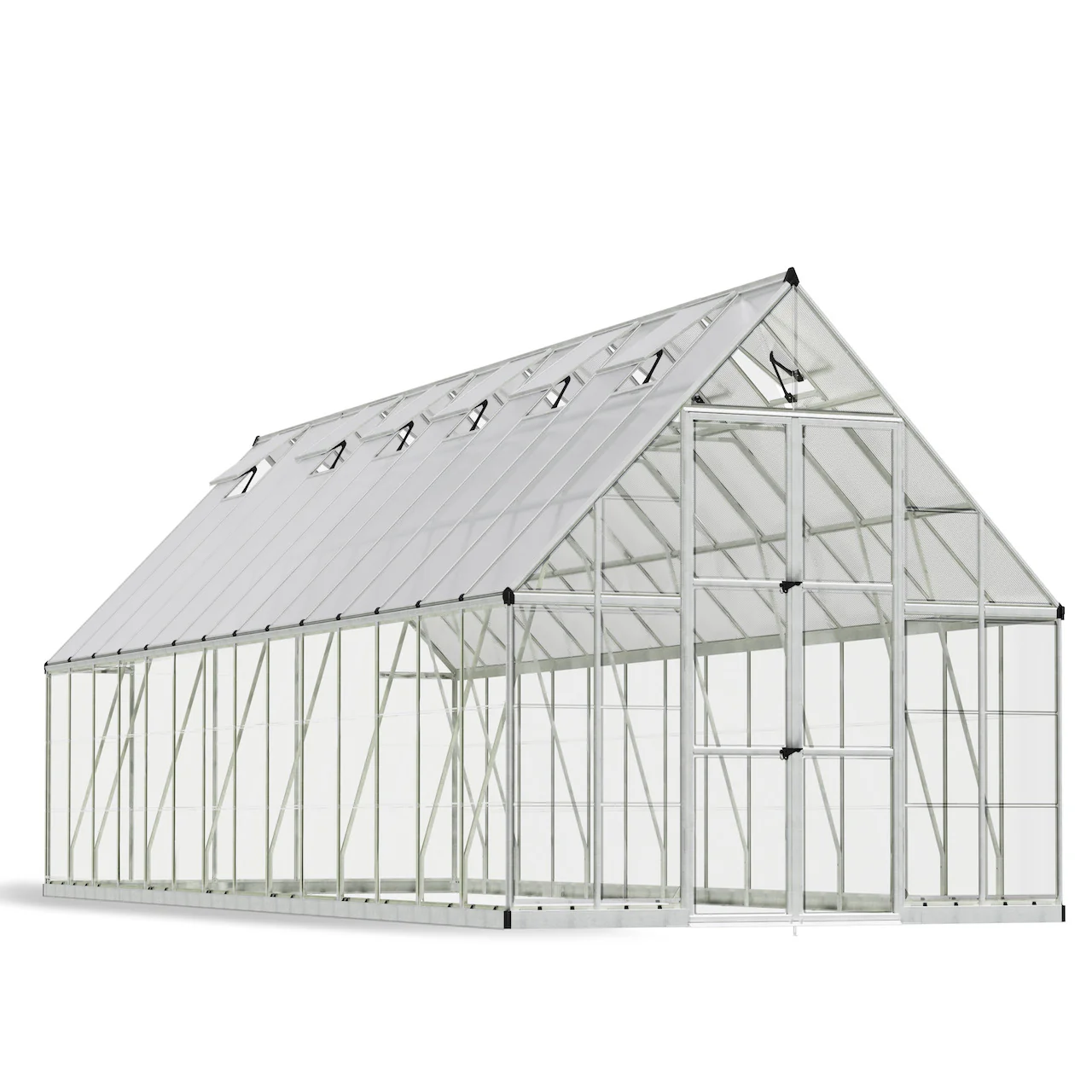 Palram - Canopia | Balance Greenhouse Kit With Clear 0.8mm Polycarbonate Glazing - Image 49