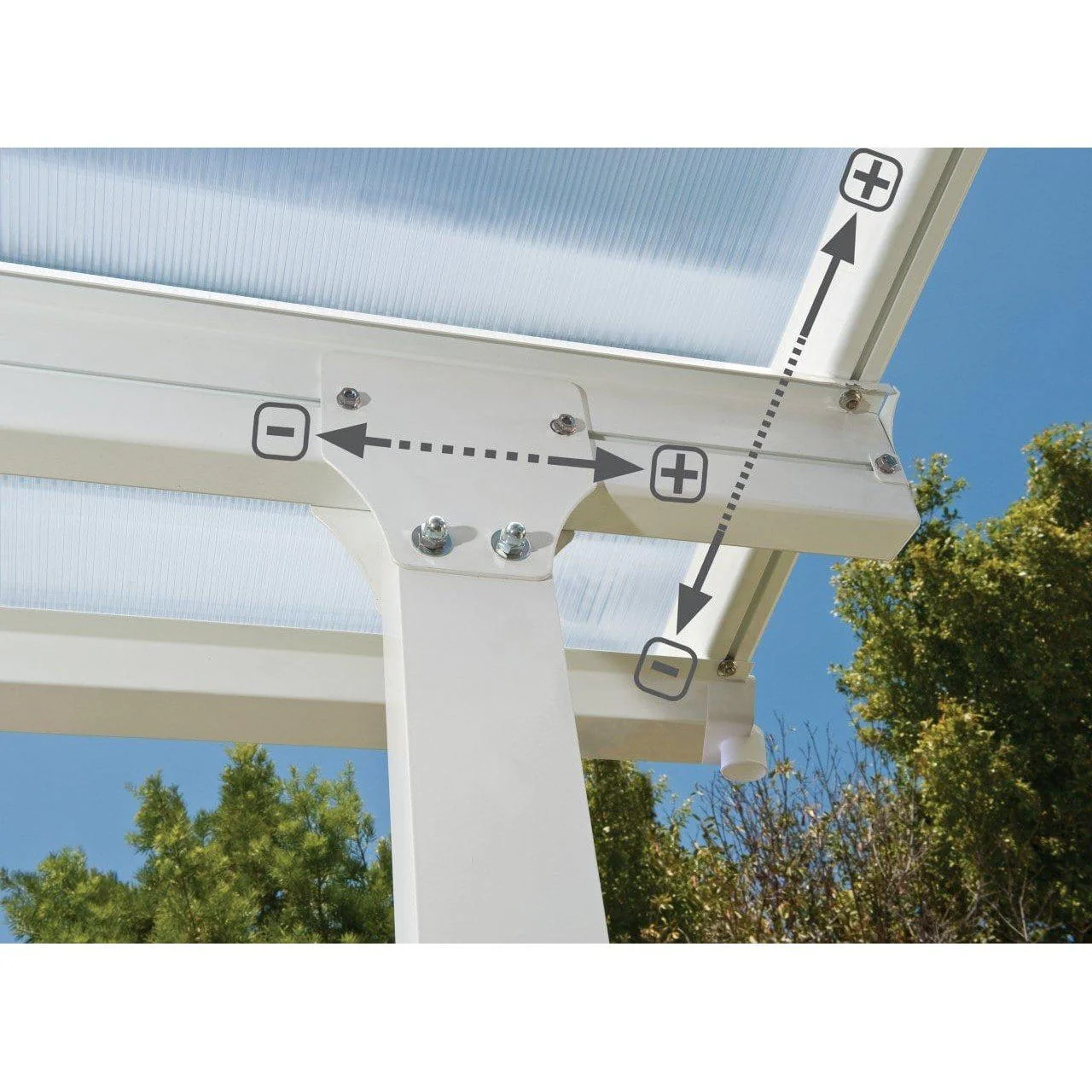 Palram - Canopia | 13 ft Wide Feria Carport - Image 4
