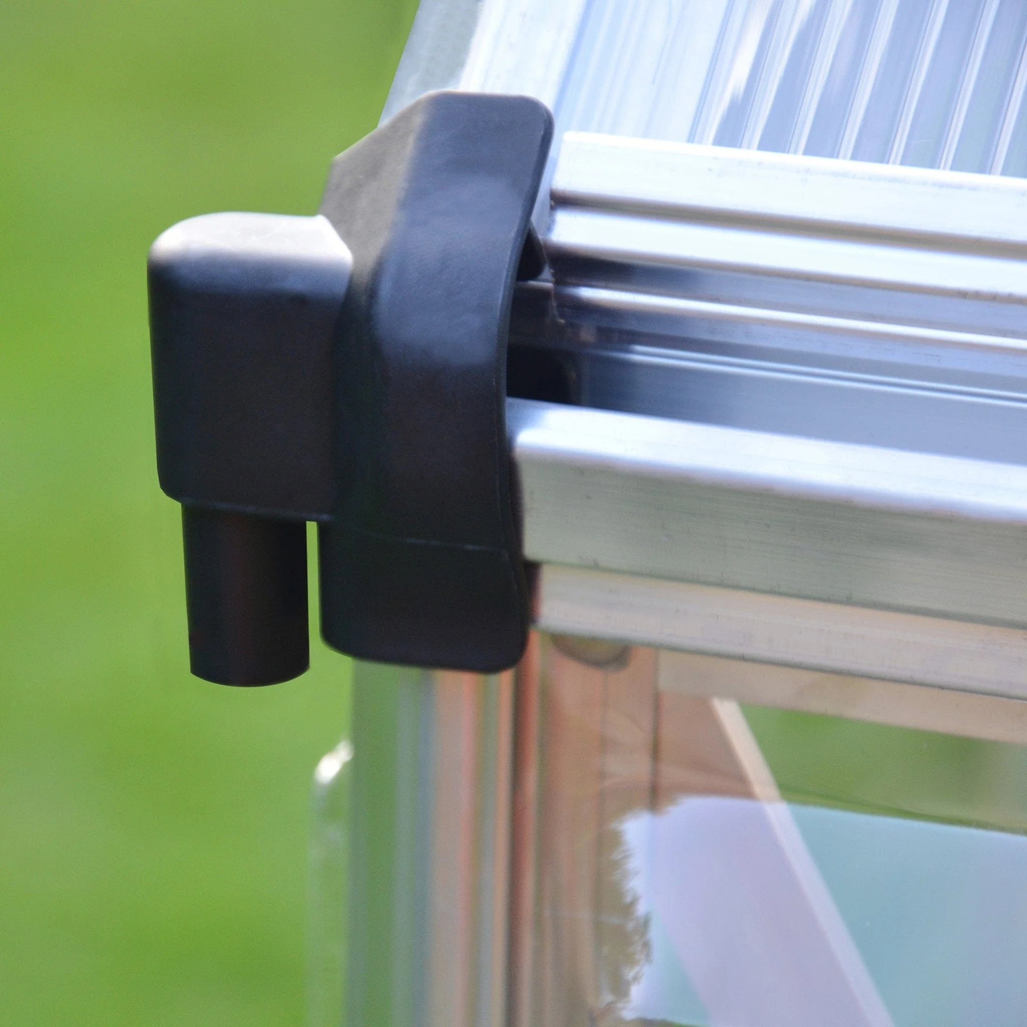 Palram - Canopia | Hybrid Greenhouse Kit - Silver With 0.8mm Polycarbonate Glazing - Image 15