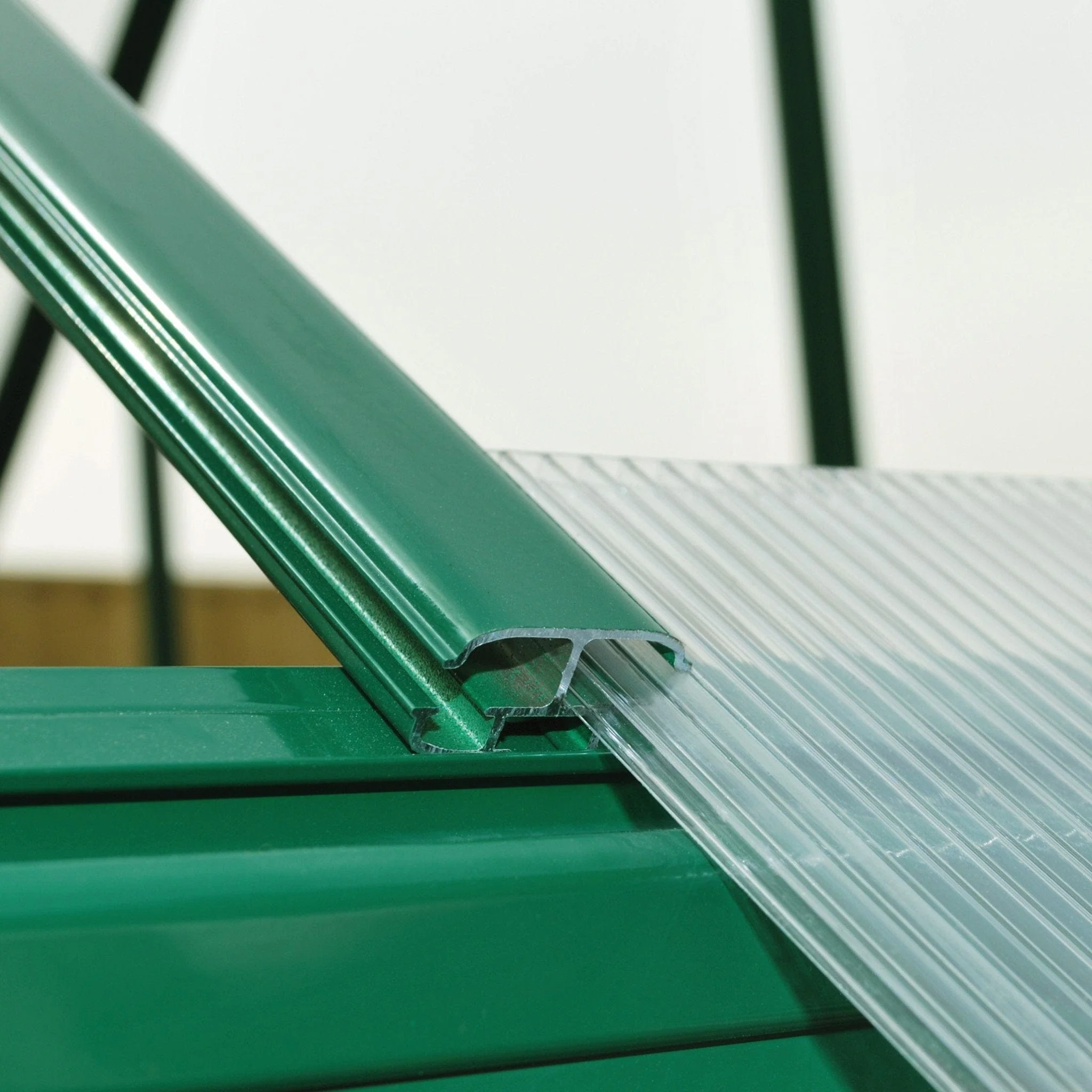 Palram - Canopia | Mythos Greenhouse Kit - 6 ft Wide - Green With 4mm Twin-wall Polycarbonate Glazing - Image 5