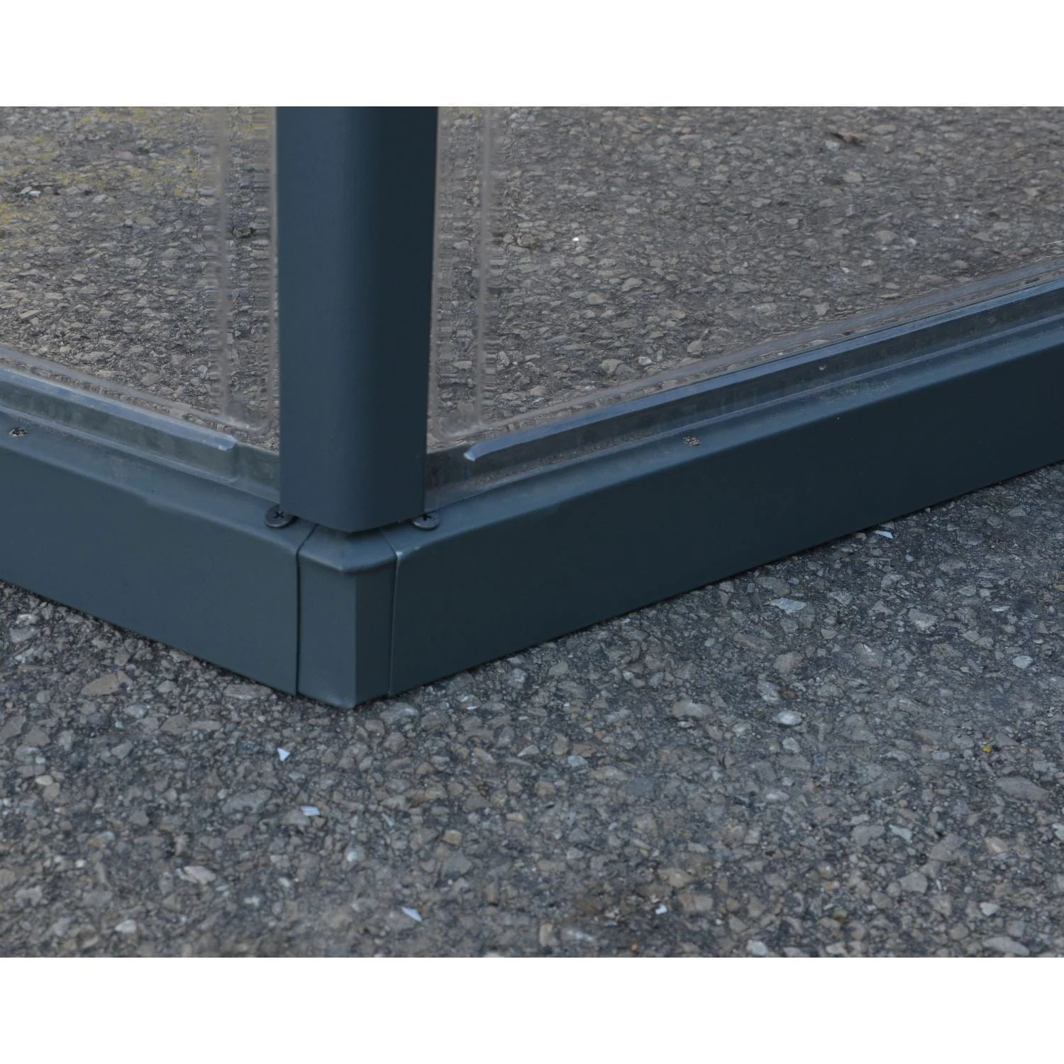 Palram - Canopia | 12x10 ft Oasis Hex Greenhouse Kit - Gray With 0.8mm Polycarbonate Glazing - Image 7