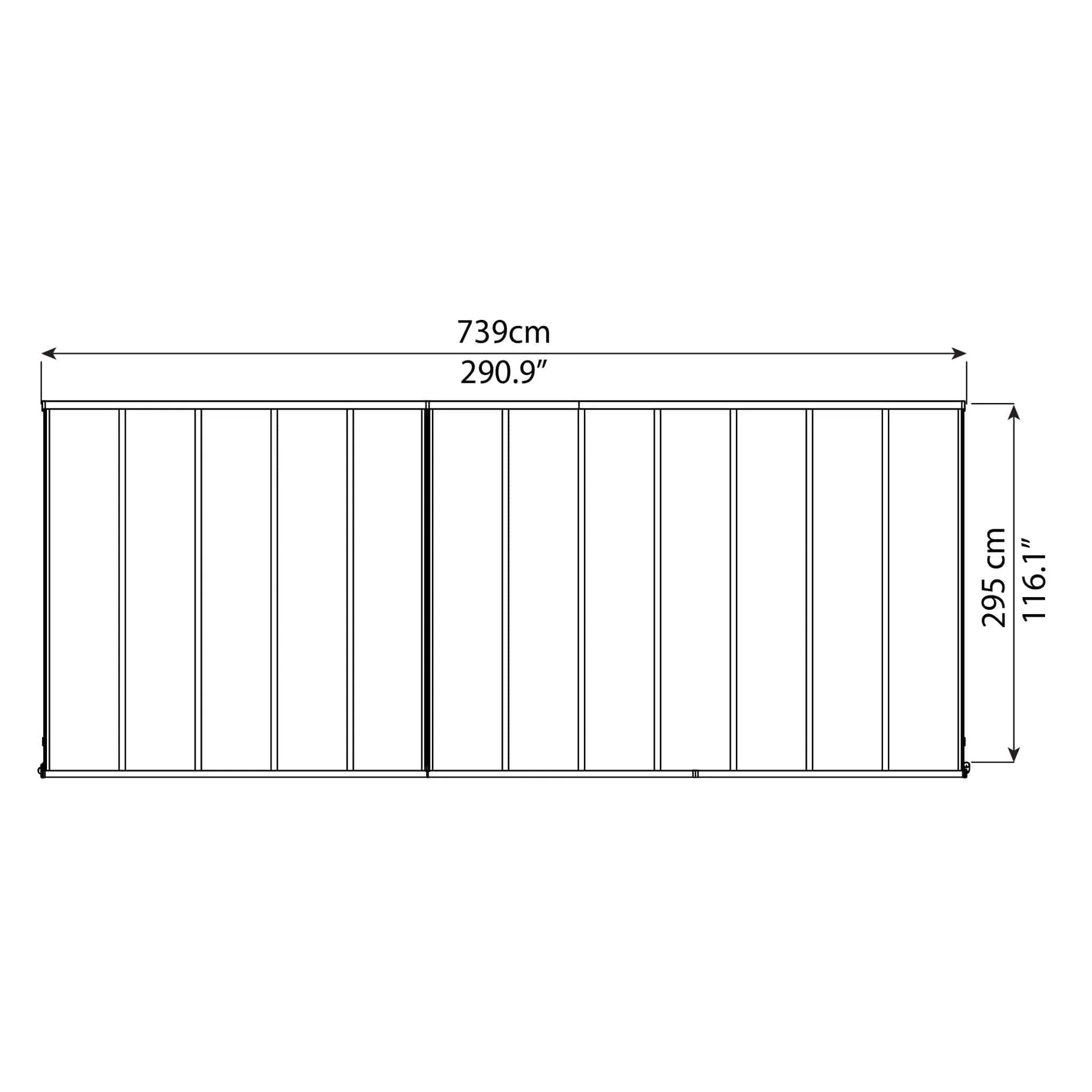 Palram - Canopia | Olympia Patio Cover - Gray - Image 20