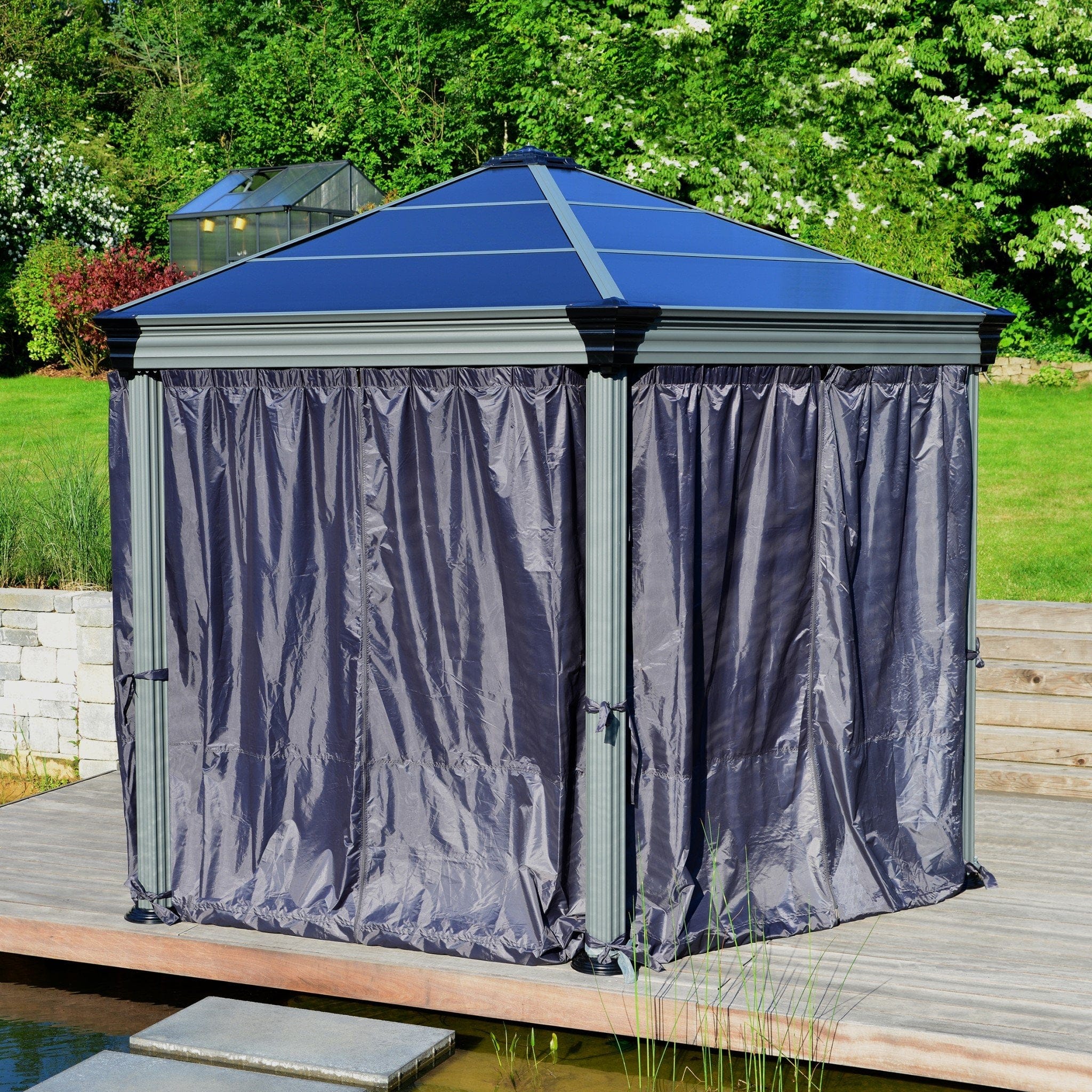 Palram - Canopia | Roma Gazebo Curtain set - 6 Piece - Image 2