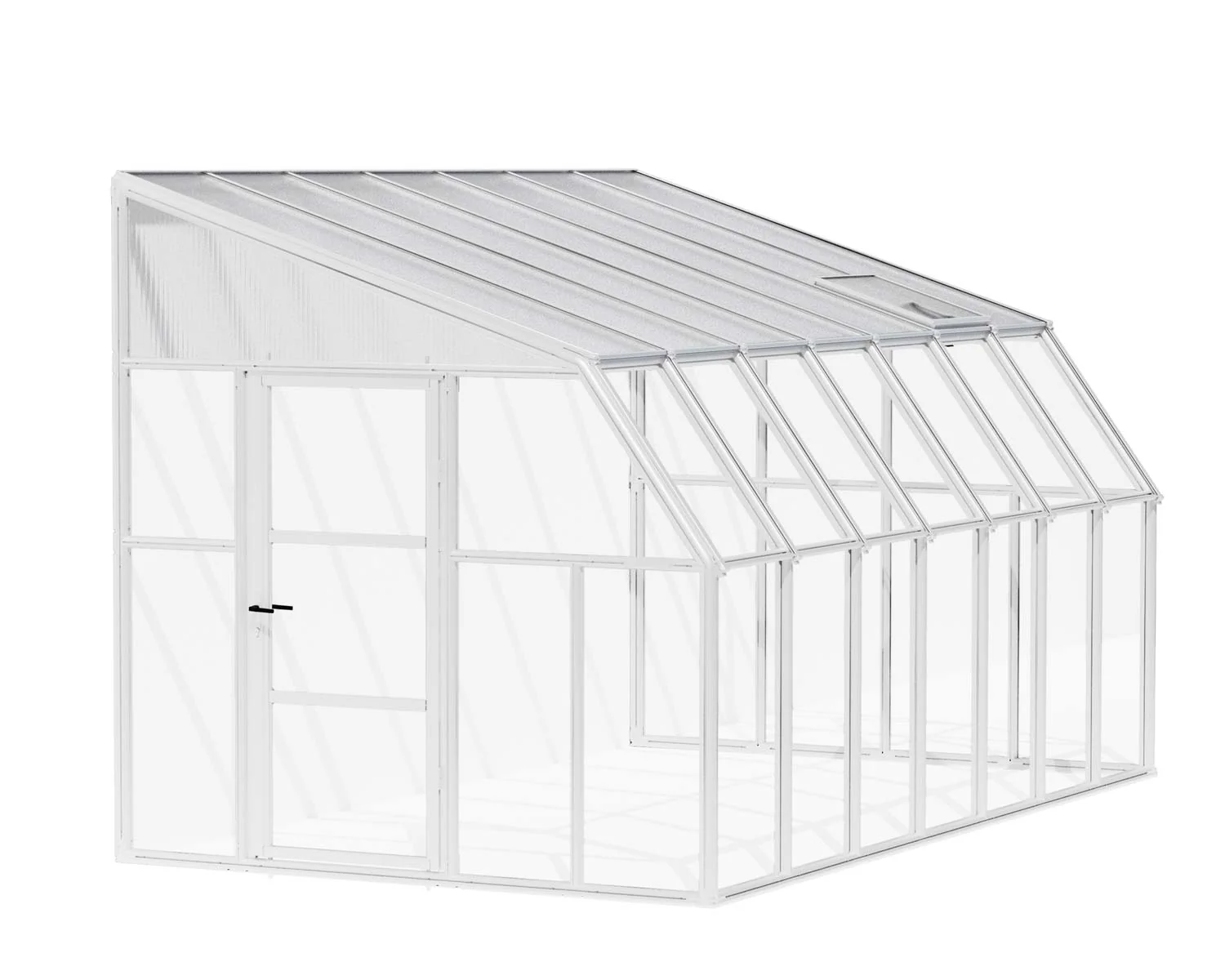 Palram - Canopia | Sun Room Eight Sunroom Enclosure, Lean To Greenhouse Kit - Image 16