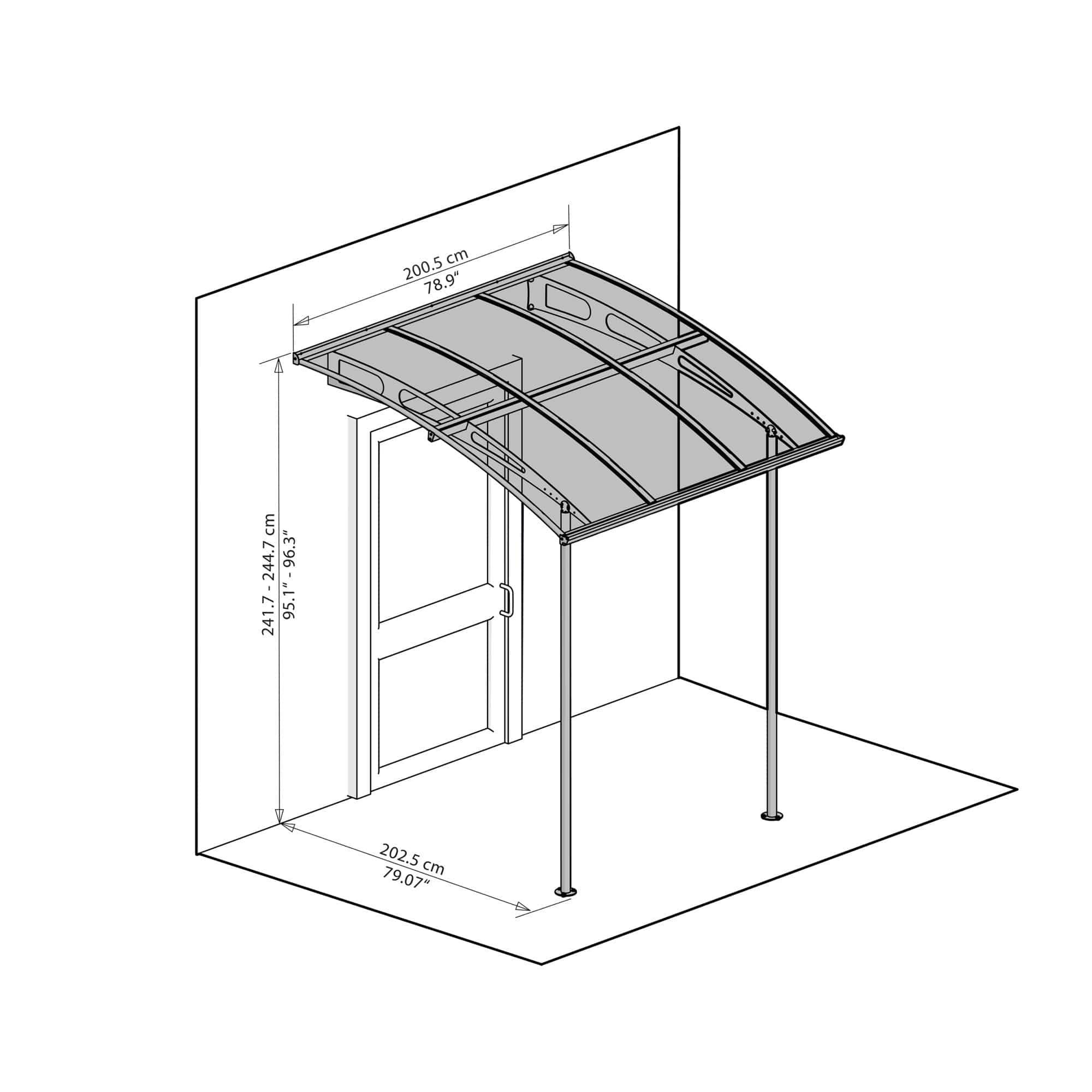 Palram - Canopia | Vega 2000 Awning - Image 8