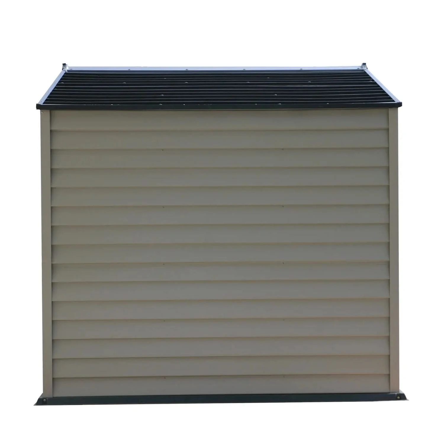 DuraMax | 10x8x6 ft StoreMax Plus Vinyl Plastic Storage Shed With Molded Floor - Image 4