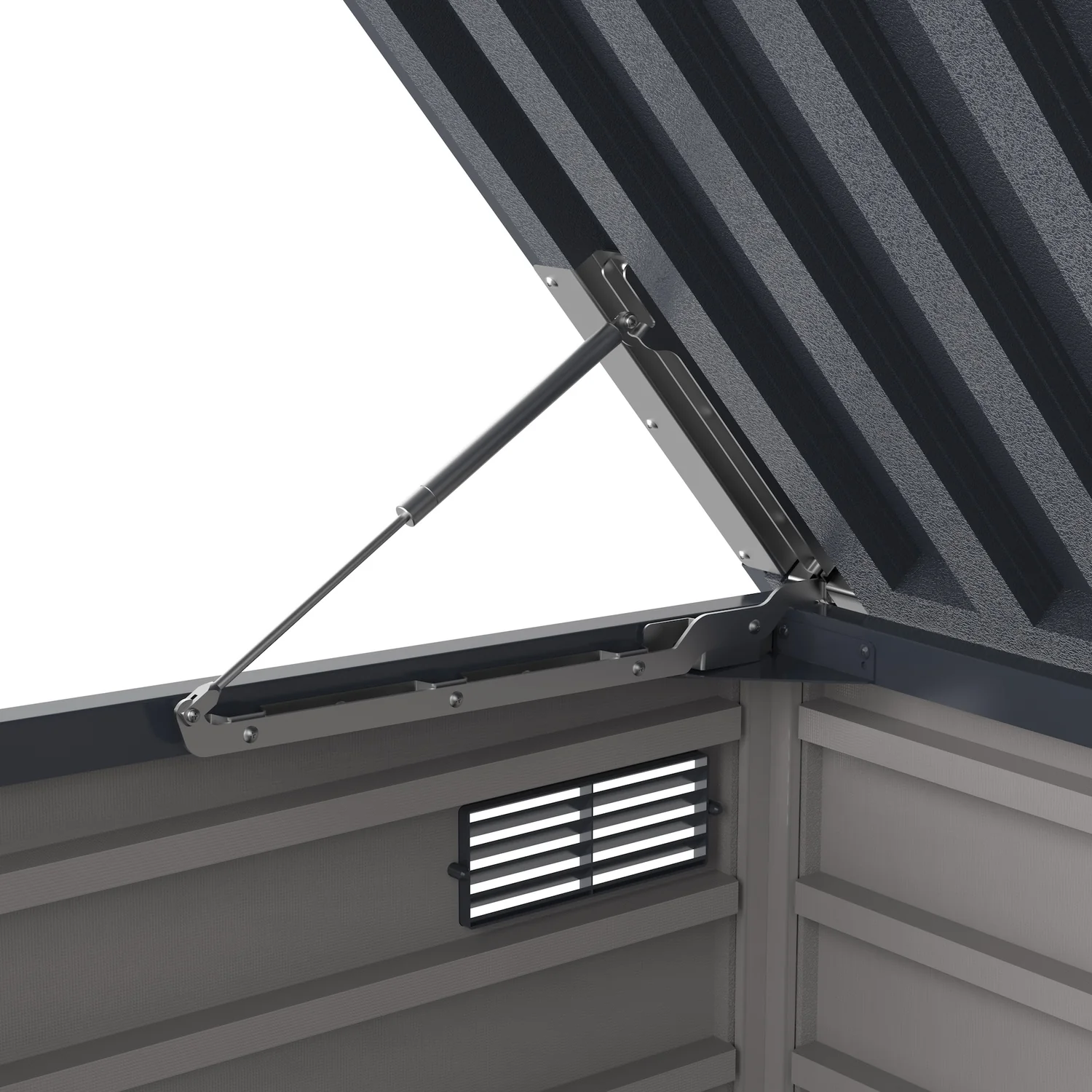 DuraMax | 6.3x3.5 ft Plastic MultiStore Outdoor Horizontal Storage Shed - 2100L - Image 27