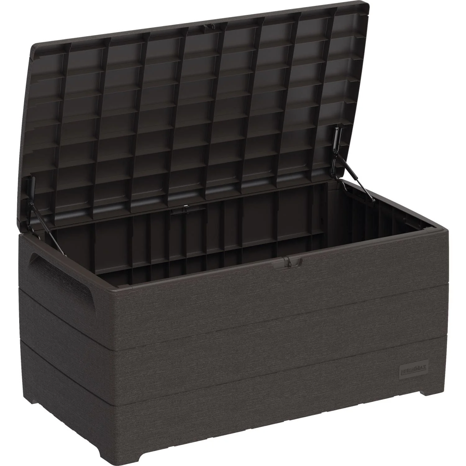 DuraMax | Deck Box Cedar Grain 110 Gallon Brown