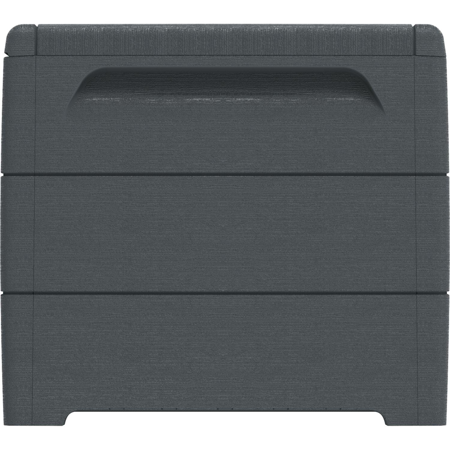 DuraMax | Deck Box Cedar Grain 110 Gallon Gray - Image 4