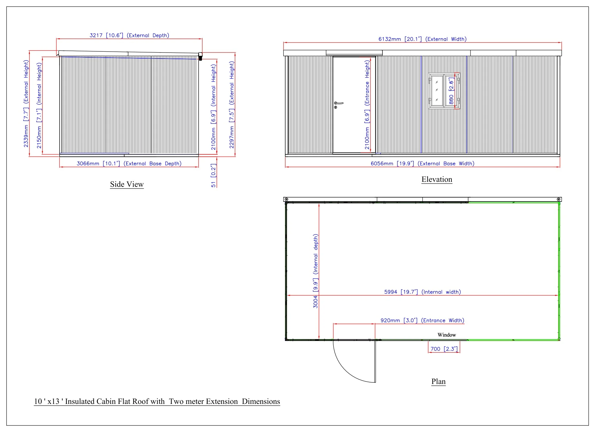DuraMax | Flat Roof Insulated Building 19' x 10' - Image 23