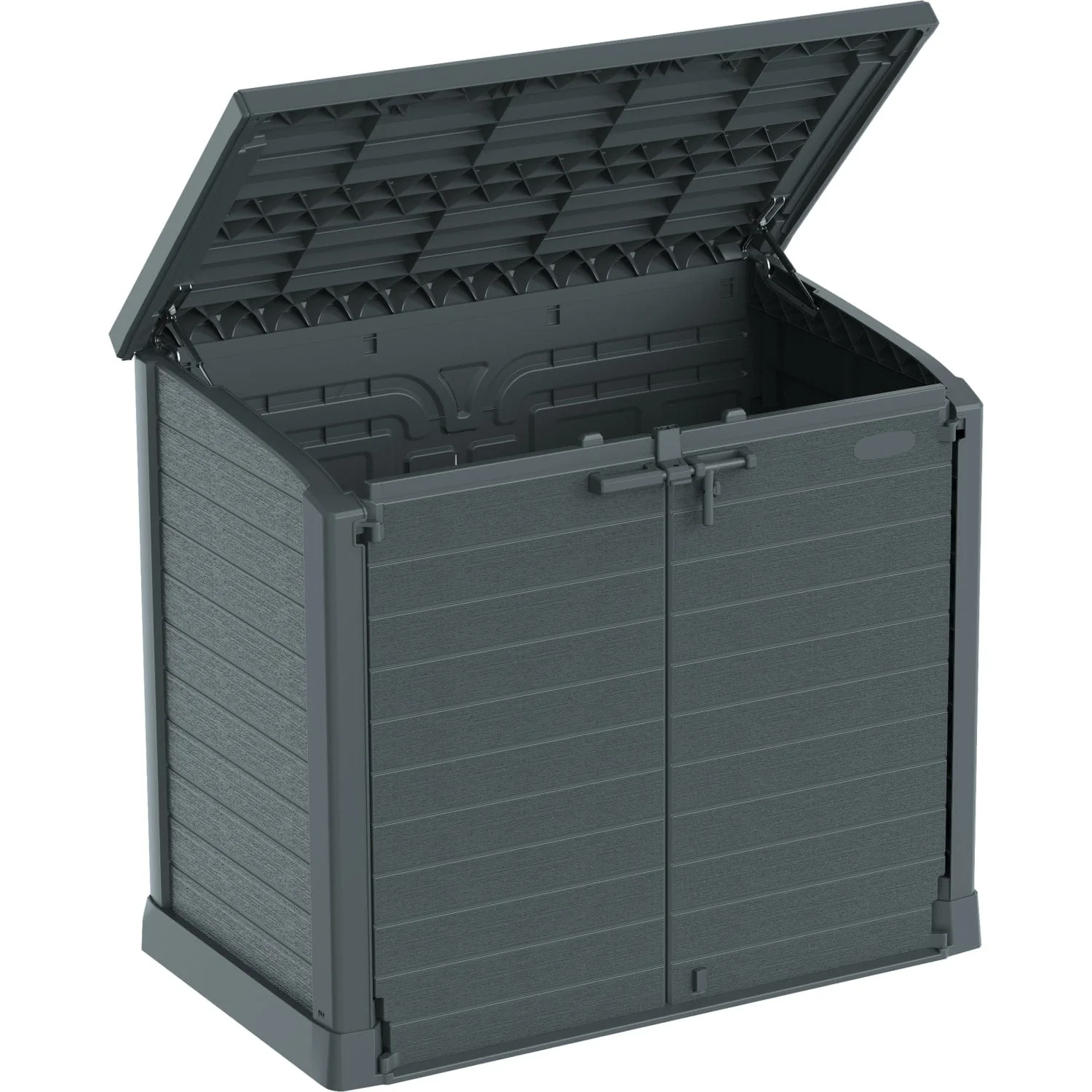 DuraMax | 4.5x2.8 ft Heavy Plastic StoreAway Multipurpose Horizontal Shed with Flat Lid - 1200L - Image 14
