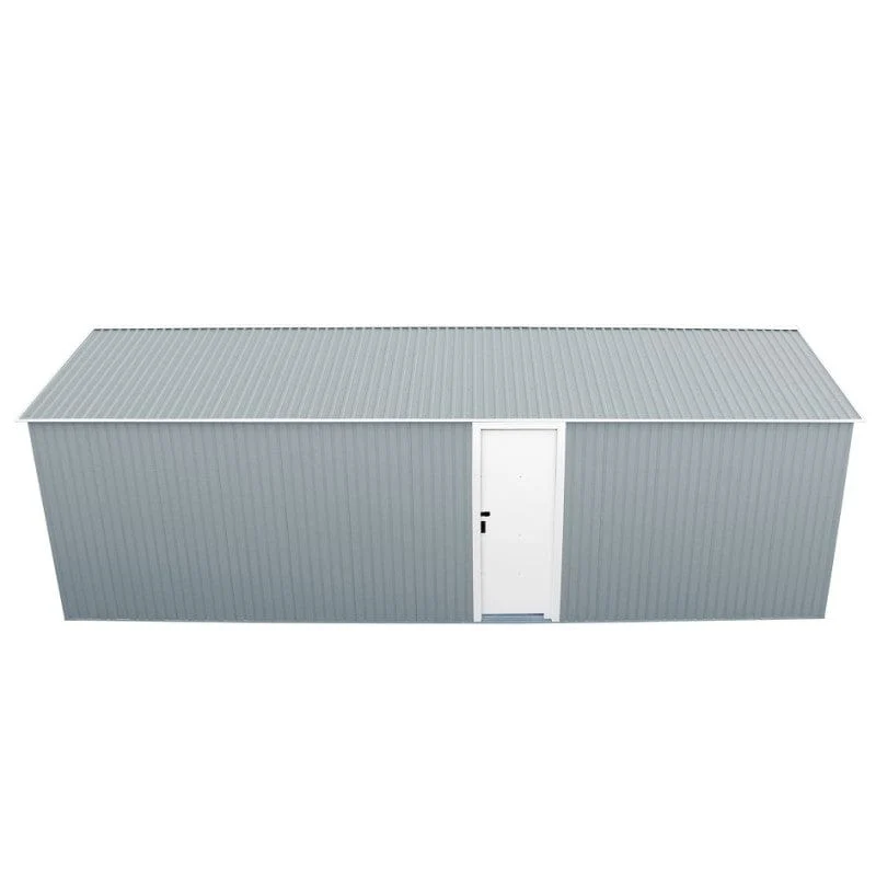 DuraMax | Imperial Metal Garage 12X20 Light Grey With Off White Trim | Western States - Image 5