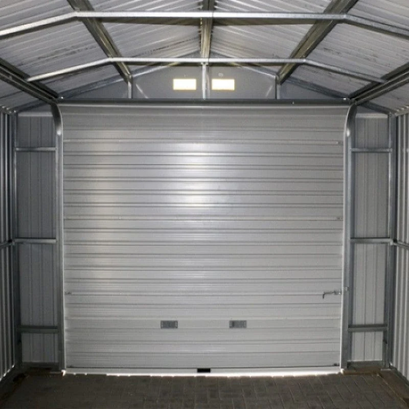 DuraMax | Imperial Metal Garage 12X26 Dark Gray with White | Eastern States - Image 23