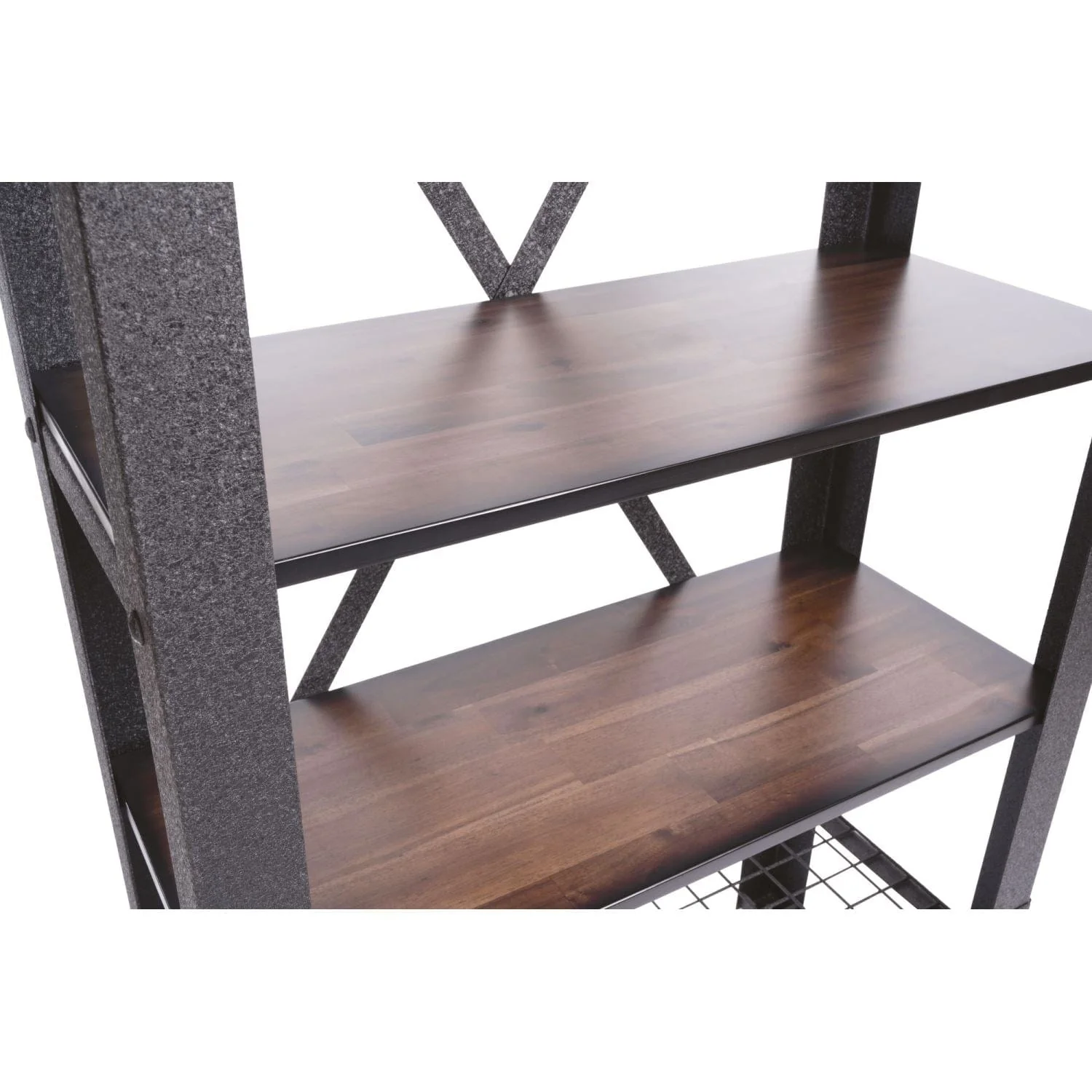 DuraMax | Industrial Metal and Wood Storage Bookcase - Image 6