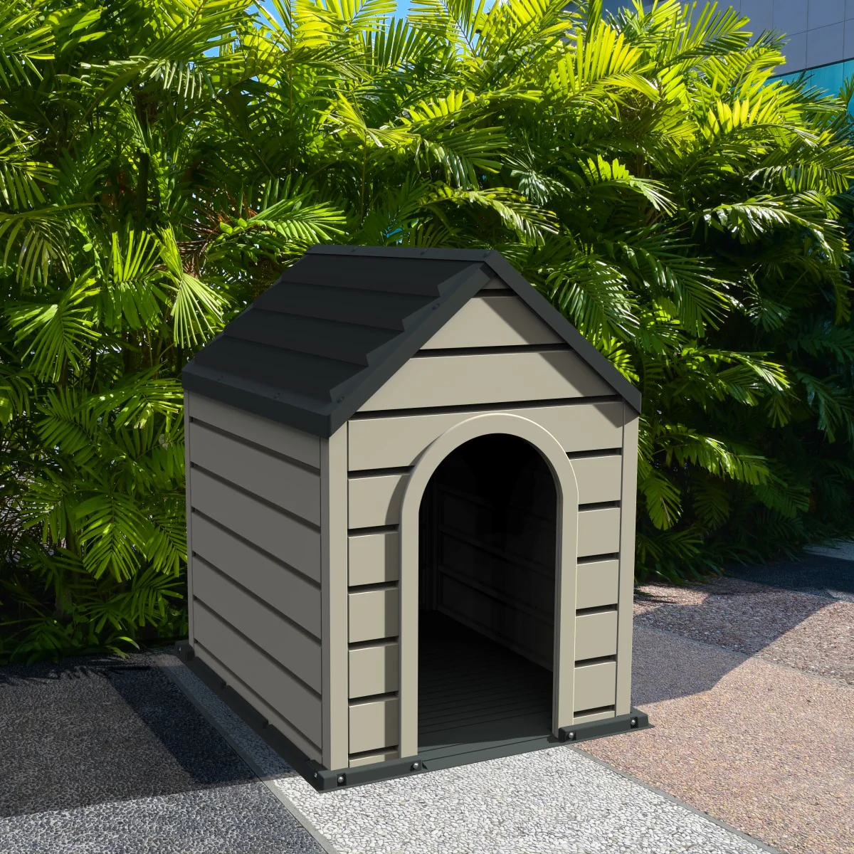 Duramax | Outdoor Resin Plastic Pet Kennel 3x3.6x4 ft - Image 6