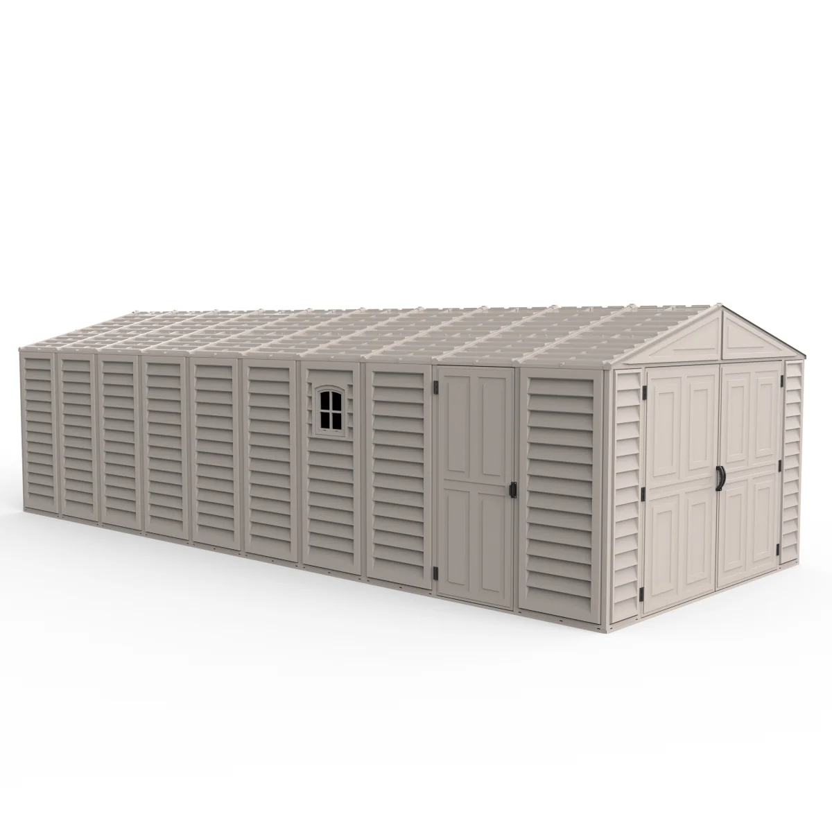 DuraMax | Woodbridge 10 ft 6 in Wide Vinyl Plastic Standalone Garage or Storage Building With Foundation Kit - Image 20