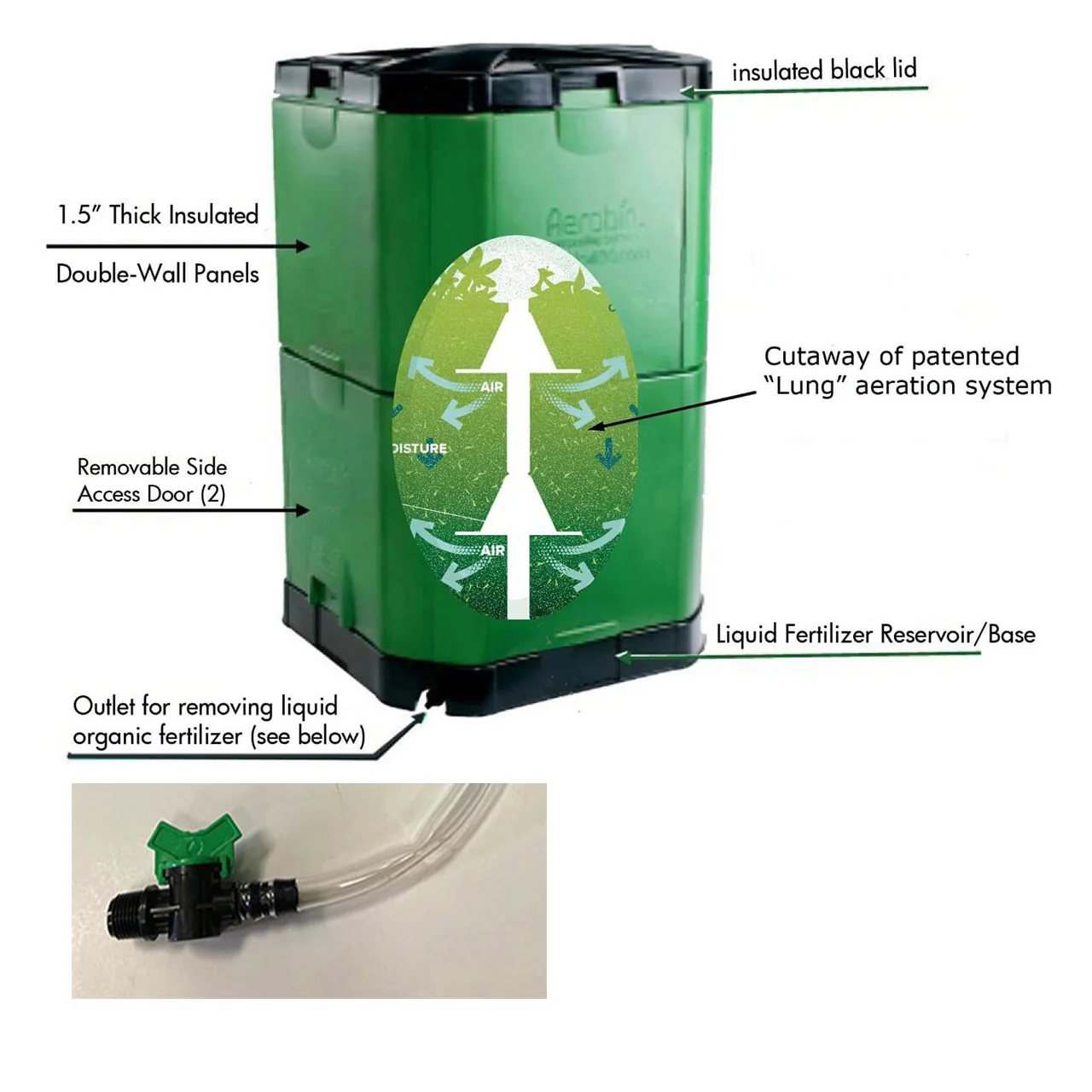 Aerobin | Hot Composting Bin - No Turning - Image 12