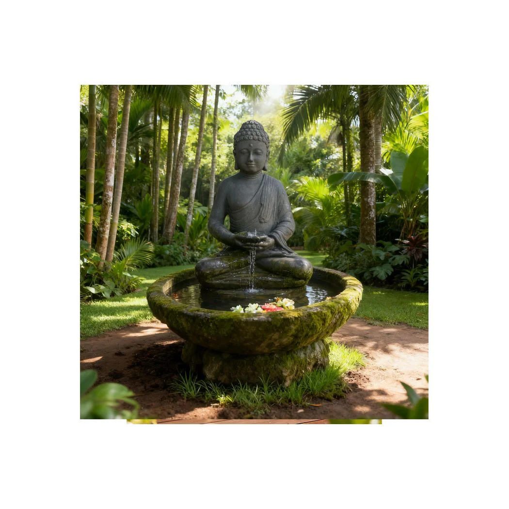 Exaco | Buddha Bowl Fountain – Peaceful Outdoor Water Feature for Gardens and Patios - Image 6