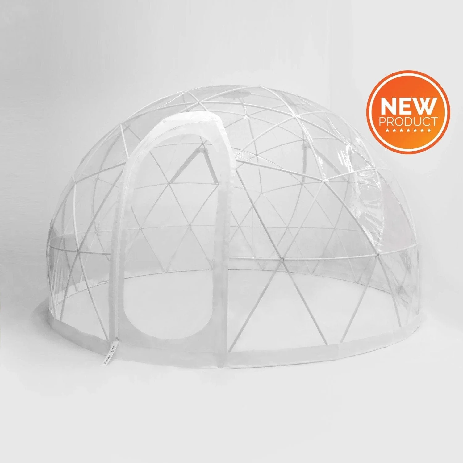 Garden Igloo | Dome, Aluminum, 11'9"W, 7'2"H - Outdoor Dining, Play Area for Children, Stylish Conservatory, Greenhouse, Gazebo - Image 5
