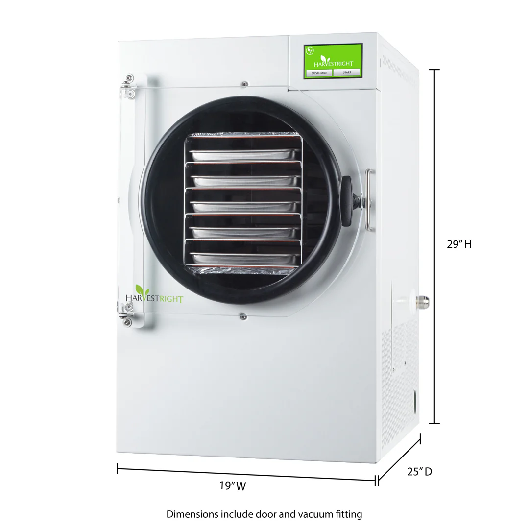 Harvest Right | Home Pro Freeze Dryer Medium (5 Trays) with Vacuum Pump and Mylar Starter Kit - Image 11