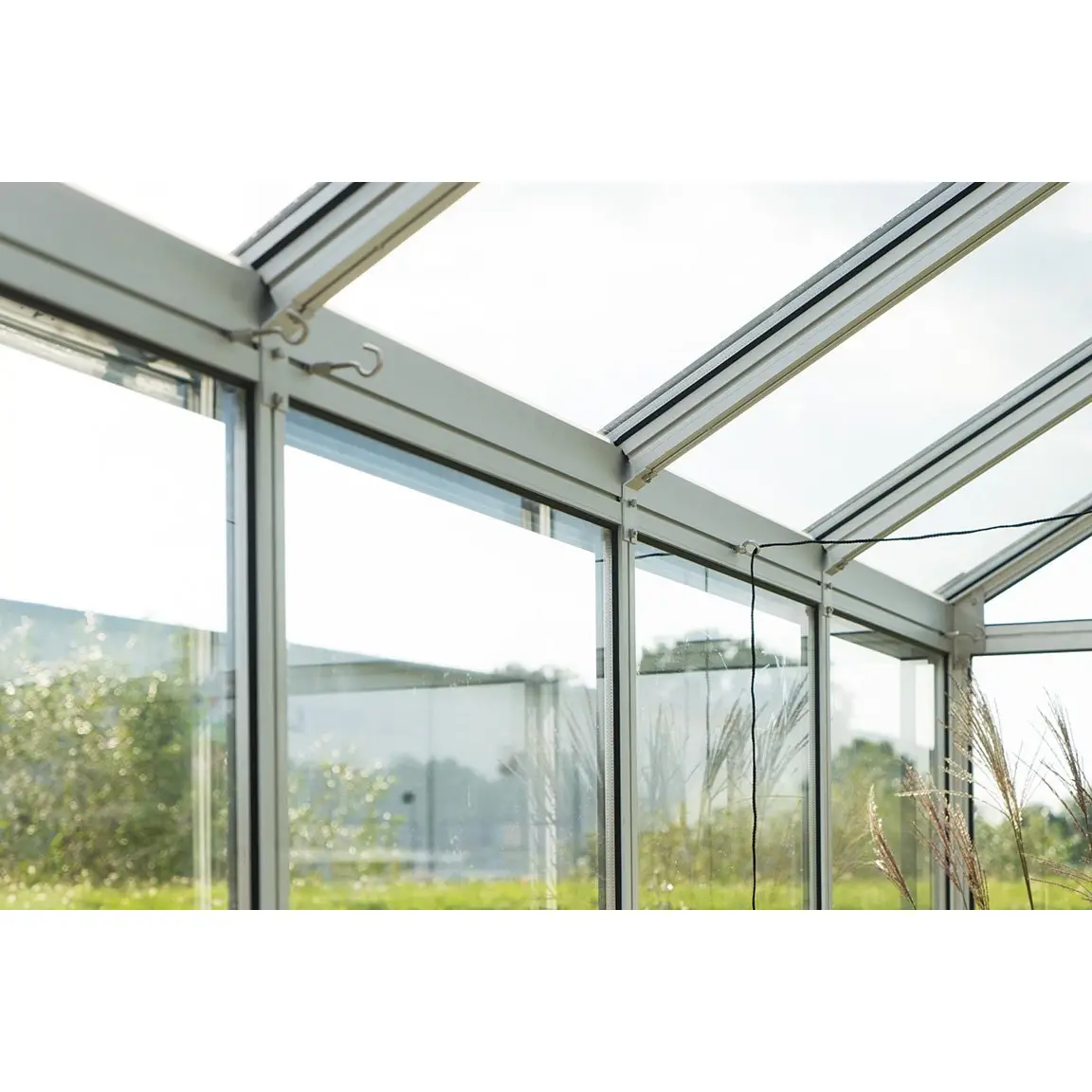 Hoklartherm | 11.5 ft wide 10.5 ft tall Livingten Double-Pane Insulated Glass Greenhouse Kit With 22mm ISO Safety Glass Glazing, three sizes - Image 16
