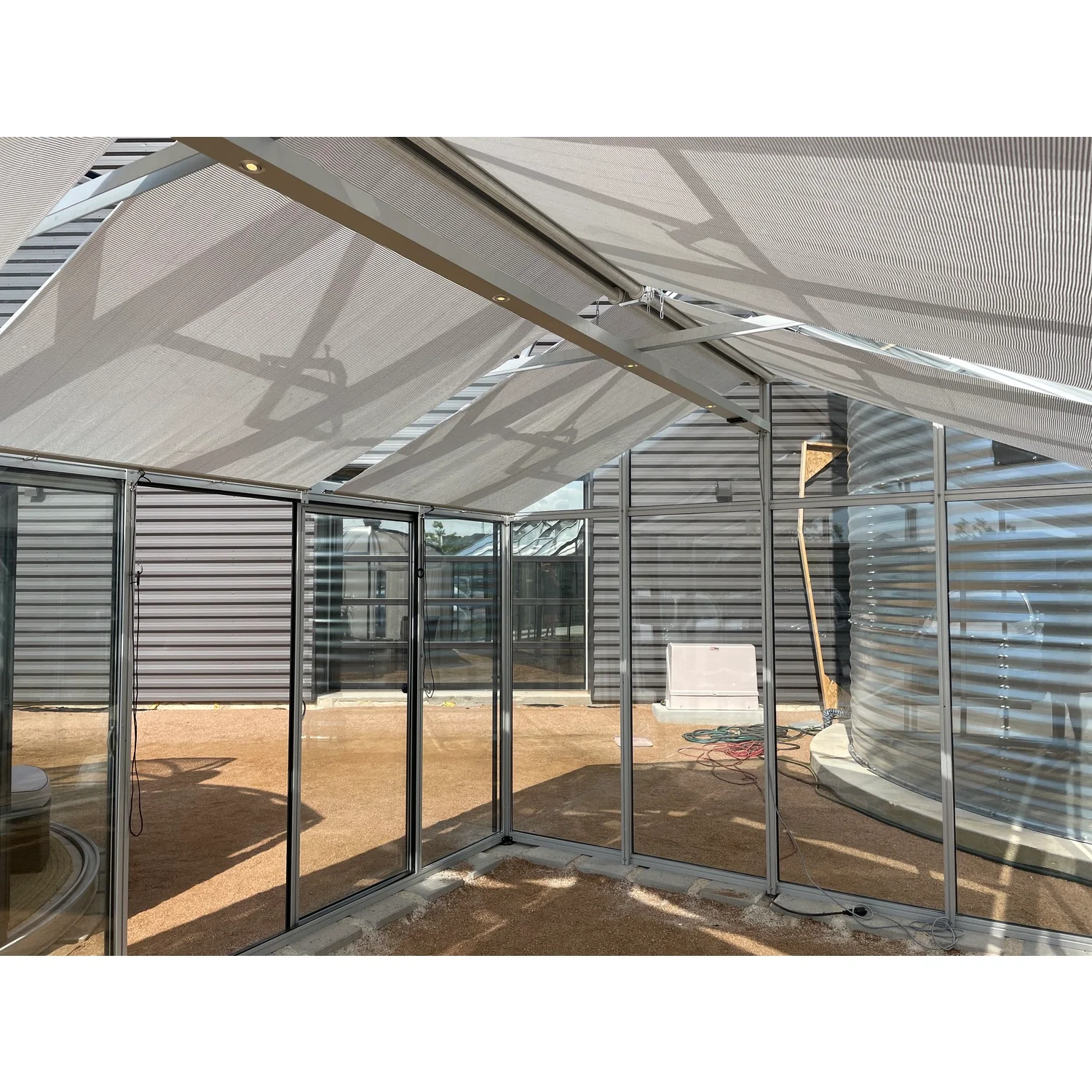 Hoklartherm | 11.5 ft wide 10.5 ft tall Livingten Double-Pane Insulated Glass Greenhouse Kit With 22mm ISO Safety Glass Glazing, three sizes - Image 32