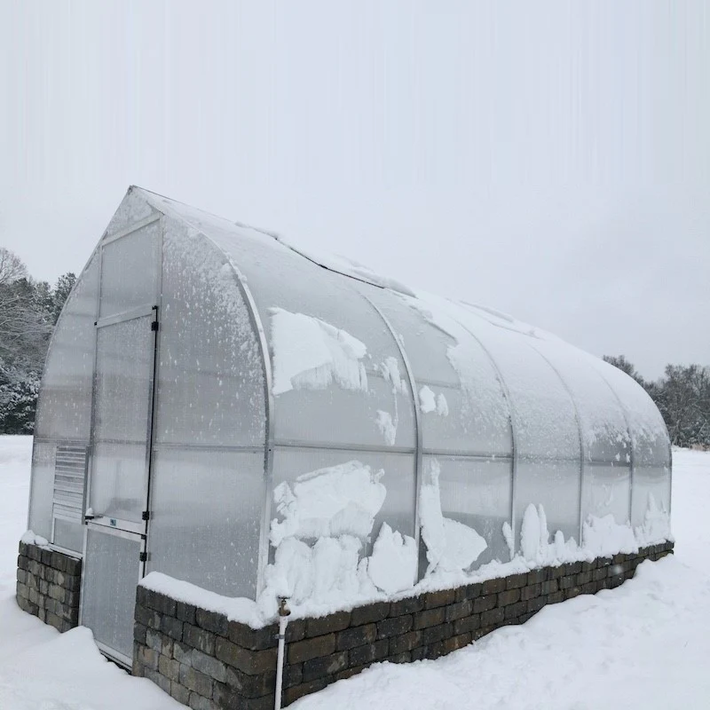 Hoklartherm | 9ft 8in x 17ft 6in x 7ft 7in Riga 5 Hobby Greenhouse Kit With 8mm Twin-wall Polycarbonate Glazing - Image 13
