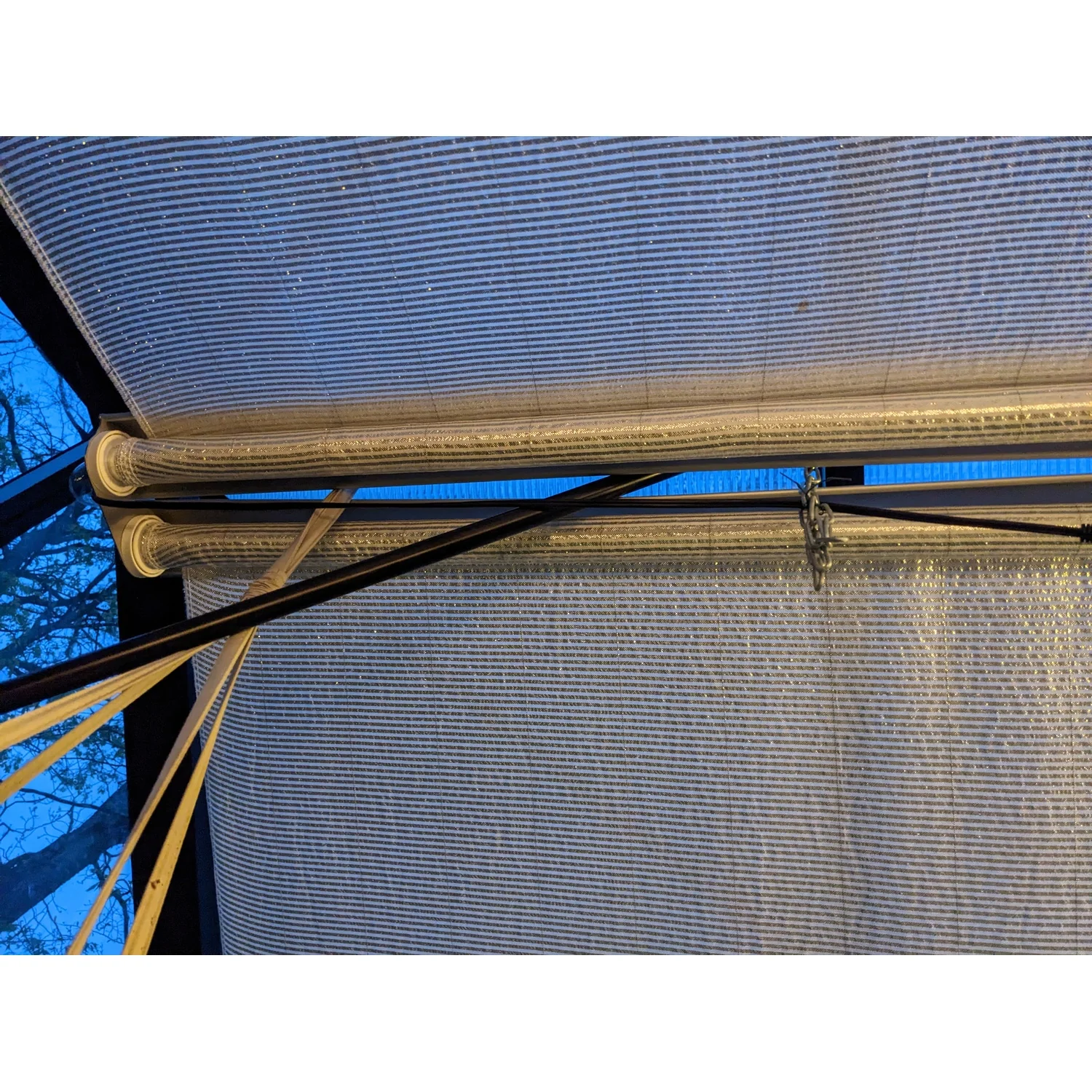 Hoklartherm | Retractable Roller Shade Cloth Curtains for Greenhouses 8ft long in 6 widths, White Aluminized - Image 11