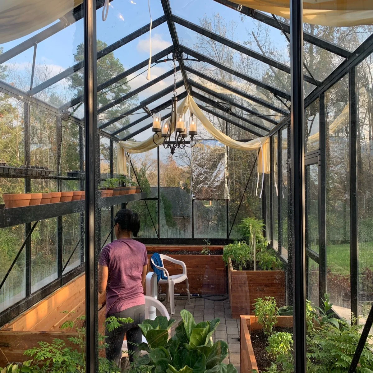 Janssens | 12.5x20x9 ft Royal Victorian VI 46 Large Glass Greenhouse Kit With 4mm Tempered Glass Glazing - Image 13