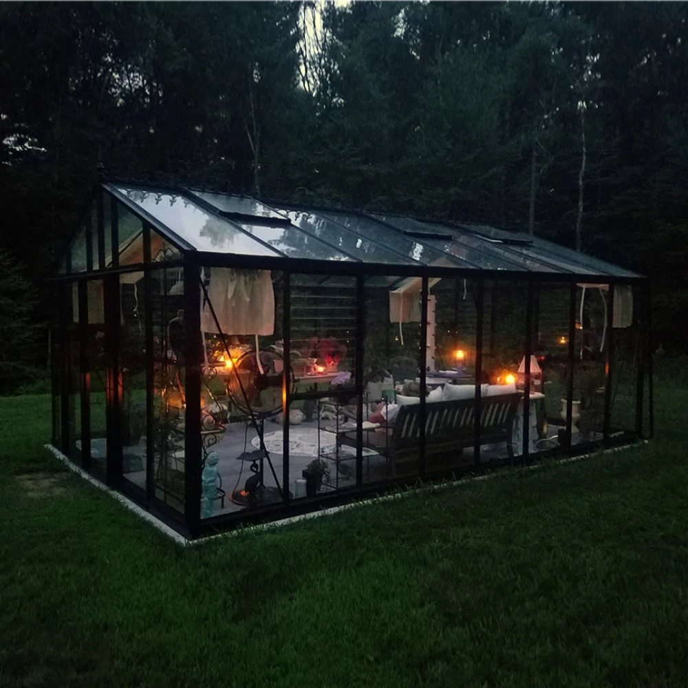 Janssens | 12.5x20x9 ft Royal Victorian VI 46 Large Glass Greenhouse Kit With 4mm Tempered Glass Glazing - Image 22