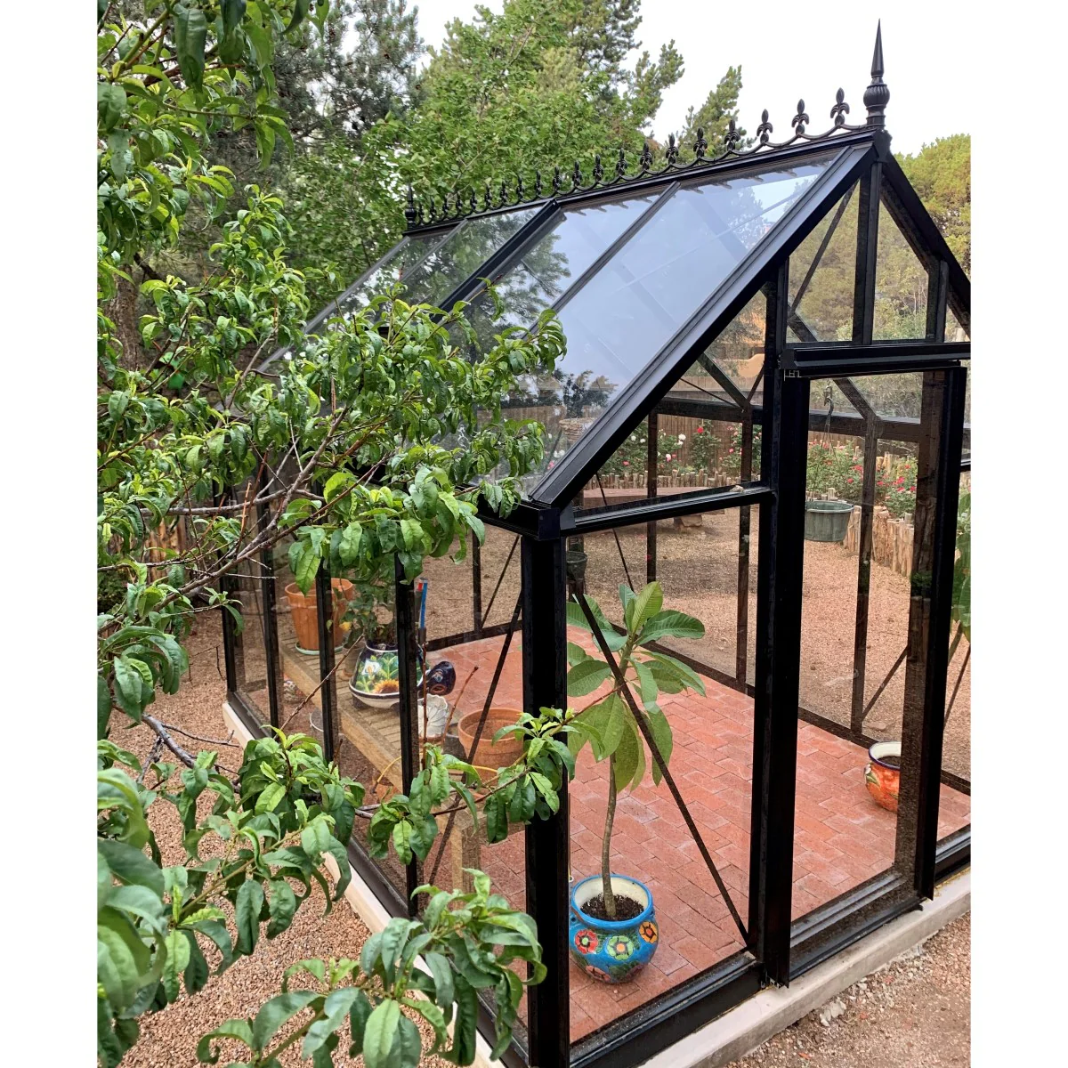 Janssens | 8x10x8 ft Junior Victorian J-VIC 23 Glass Greenhouse Kit With 4mm Tempered Glass Glazing - Image 3