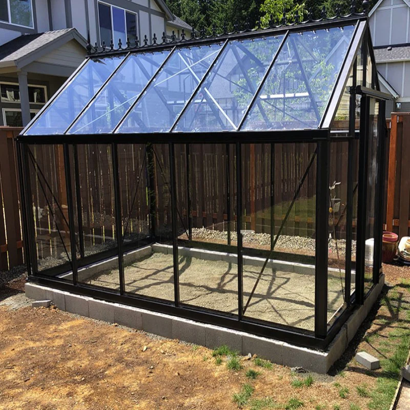 Janssens | 8x12.5x8 ft Junior Victorian J-VIC 24 Glass Greenhouse Kit With 4mm Tempered Glass Glazing - Image 12