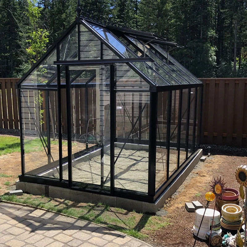 Janssens | 8x12.5x8 ft Junior Victorian J-VIC 24 Glass Greenhouse Kit With 4mm Tempered Glass Glazing - Image 13