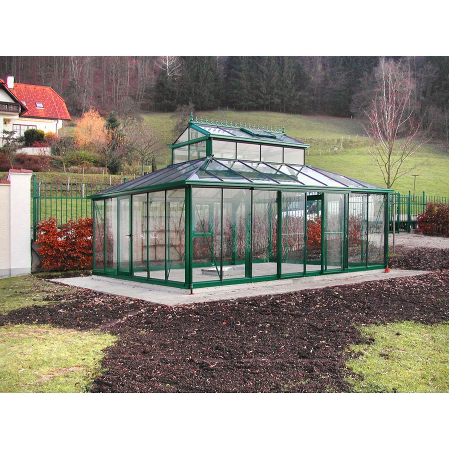 Janssens | Cathedral Victorian Glass Greenhouse Kit With 4mm Tempered Glass Glazing - Image 12