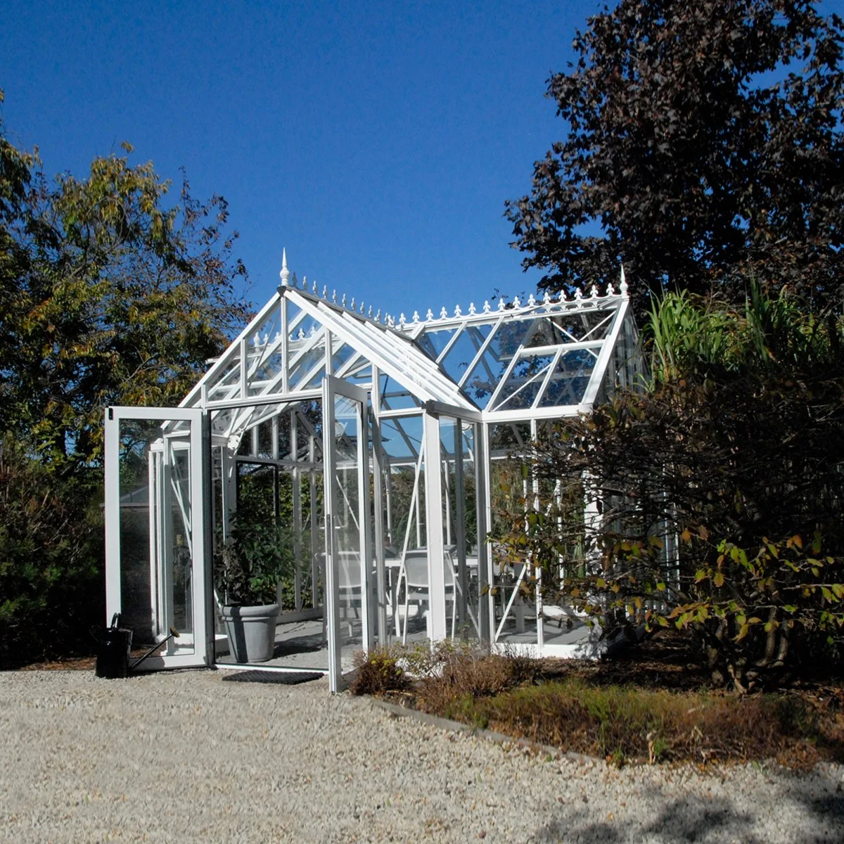 Janssens | EOS Royal T Victorian Glass Greenhouse Kit With 4mm Narrow Tempered Glass Glazing - Image 10