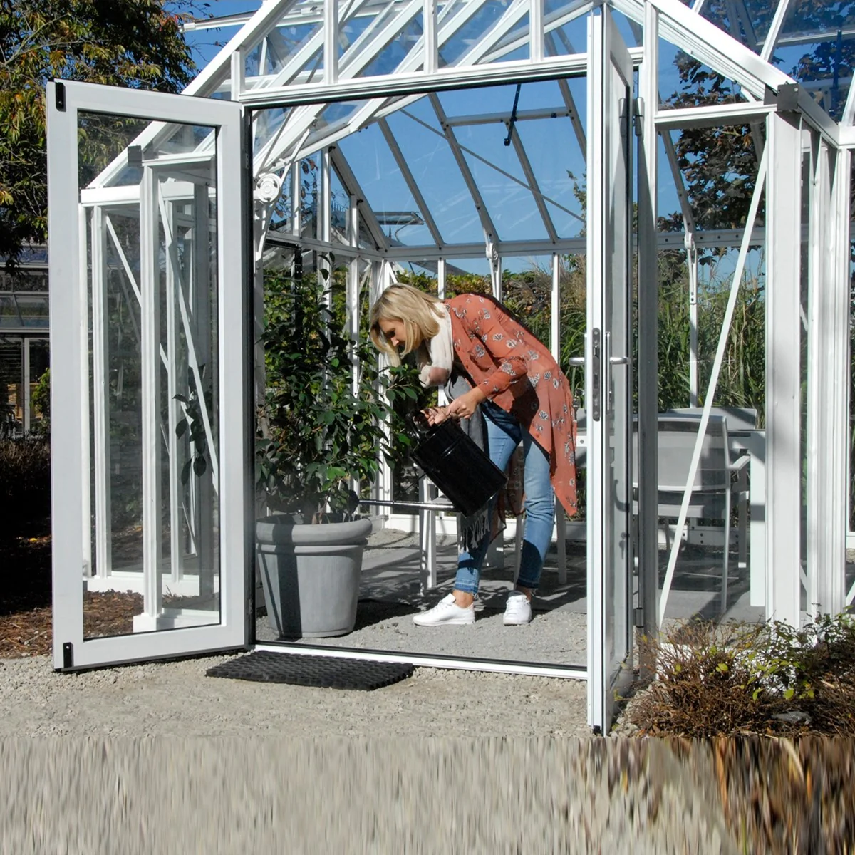Janssens | EOS Royal T Victorian Glass Greenhouse Kit With 4mm Narrow Tempered Glass Glazing - Image 17