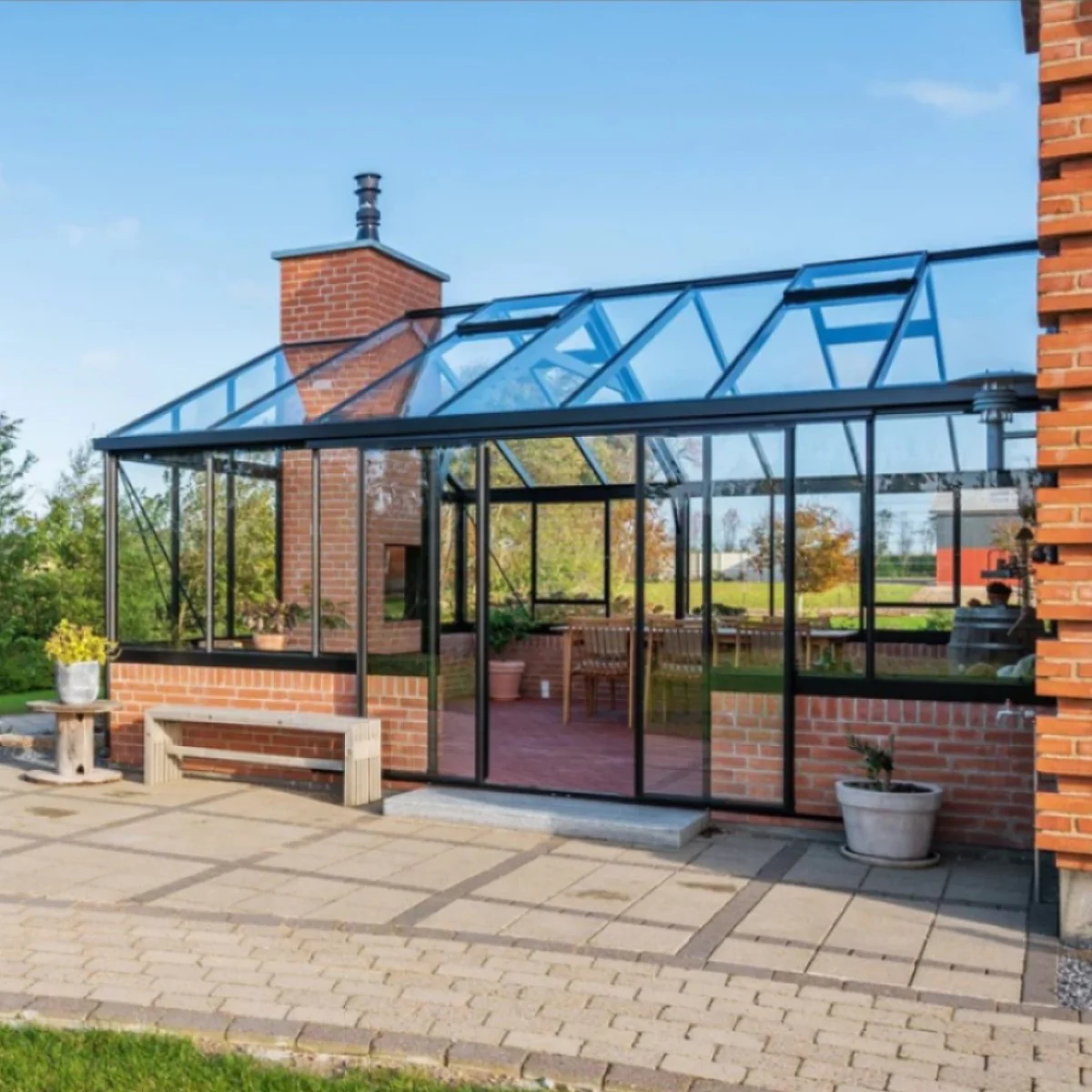 Janssens | Gigant Large Luxury Greenhouse with 4mm Tempered Glass Glazing - Image 15