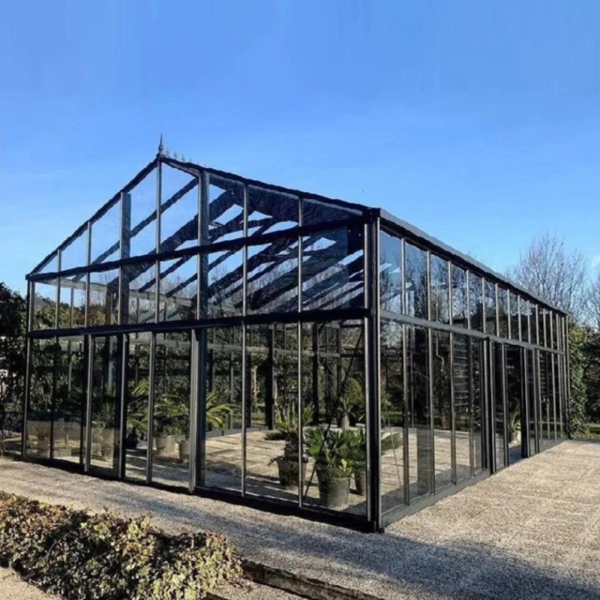 Janssens | Gigant Large Luxury Greenhouse with 4mm Tempered Glass Glazing - Image 4