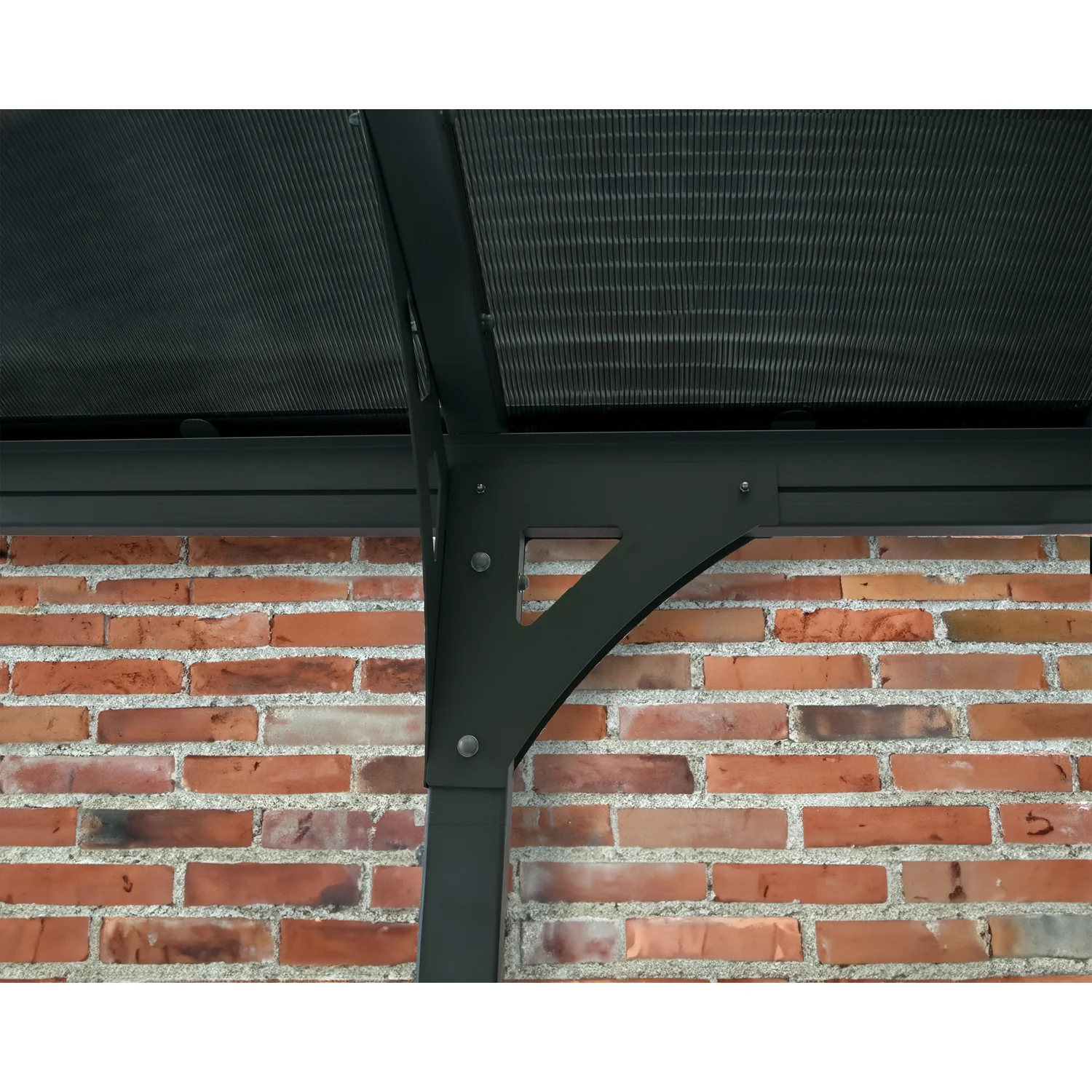 Palram - Canopia | 10x16 ft Vitoria 5000 Polycarbonate Carport - Gray/Gray - Image 10