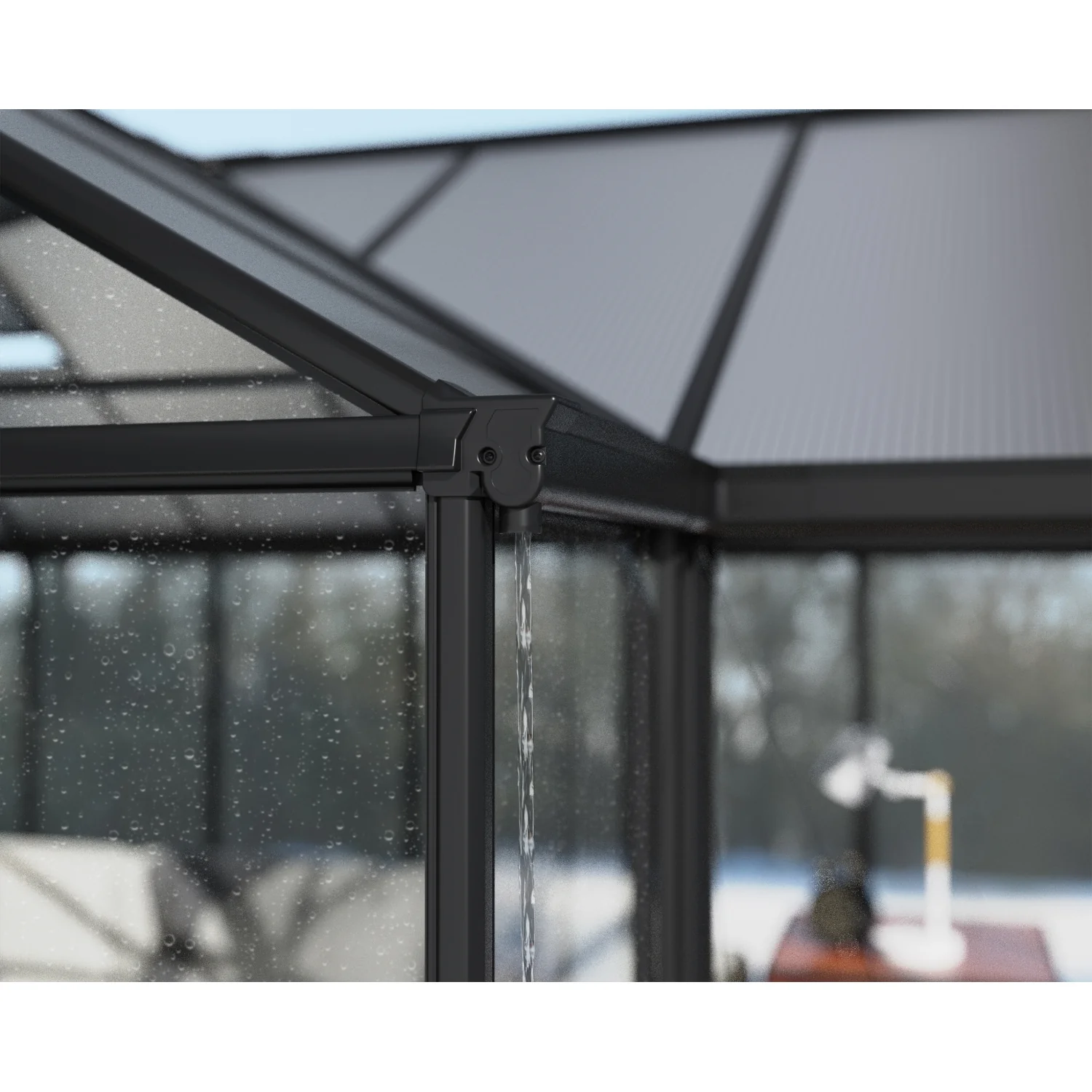 Palram - Canopia | 12x15 Ft Triomphe Chalet Greenhouse - Image 17